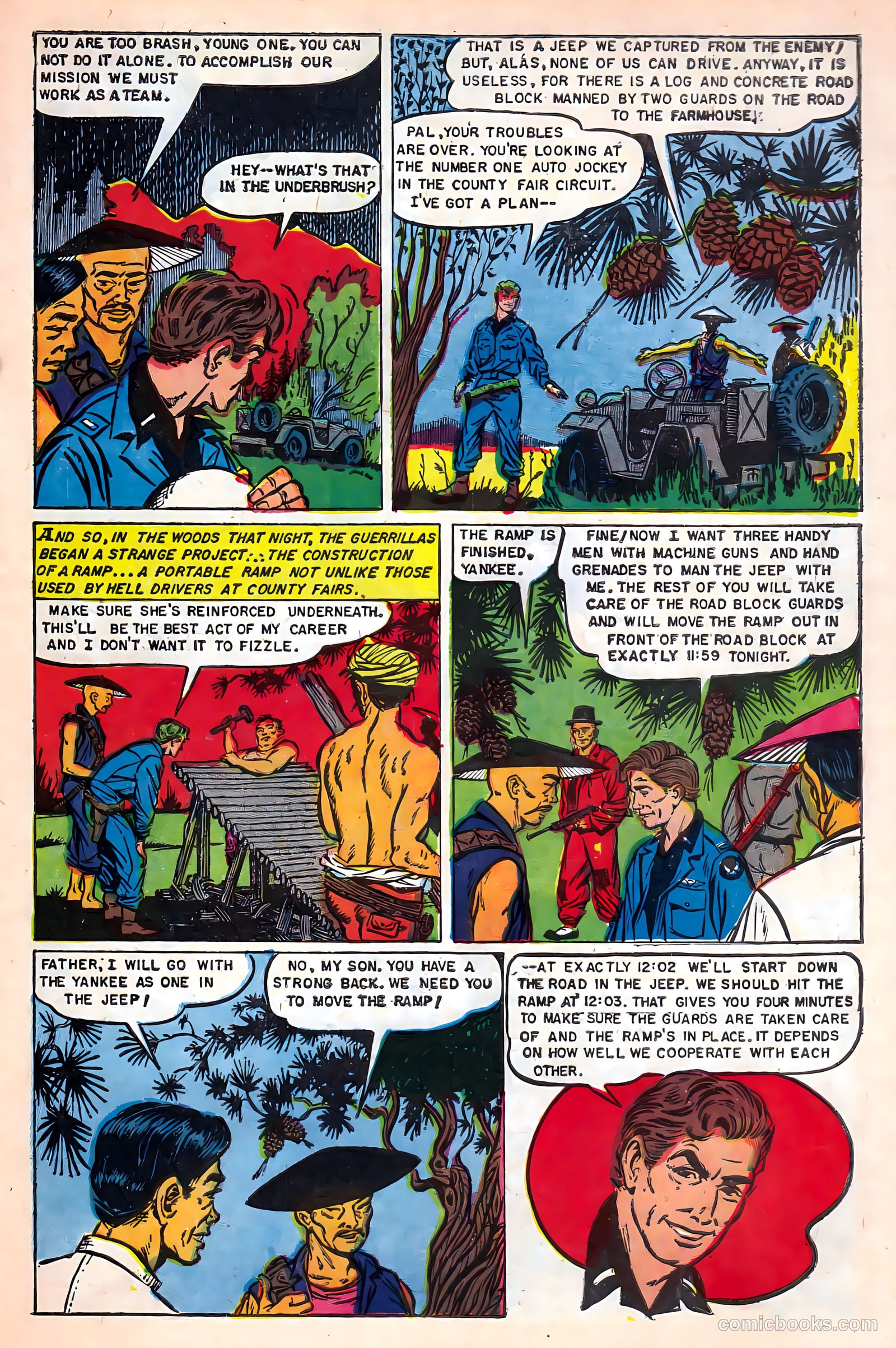 War Heroes #6 (1952) — page 7 of 36