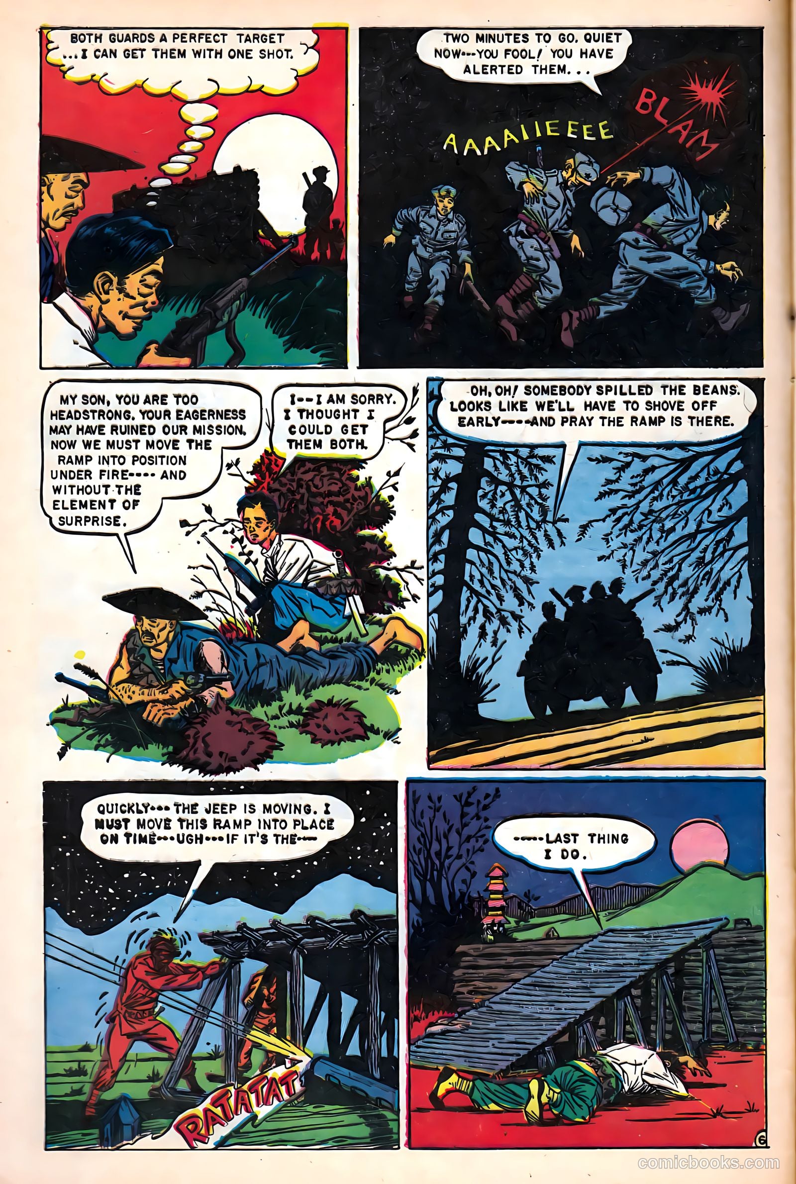 War Heroes #6 (1952) — page 8 of 36