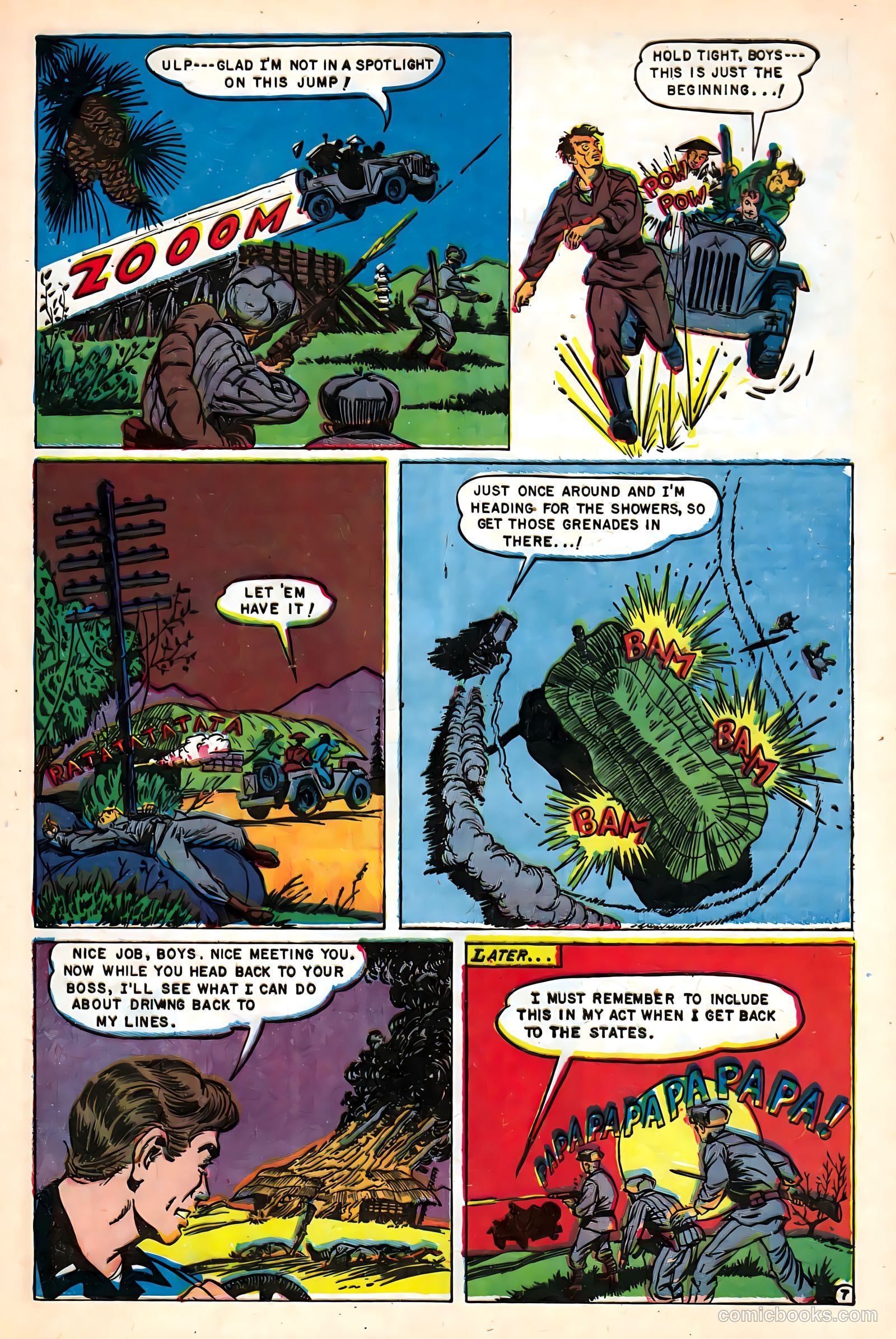 War Heroes #6 (1952) — page 9 of 36