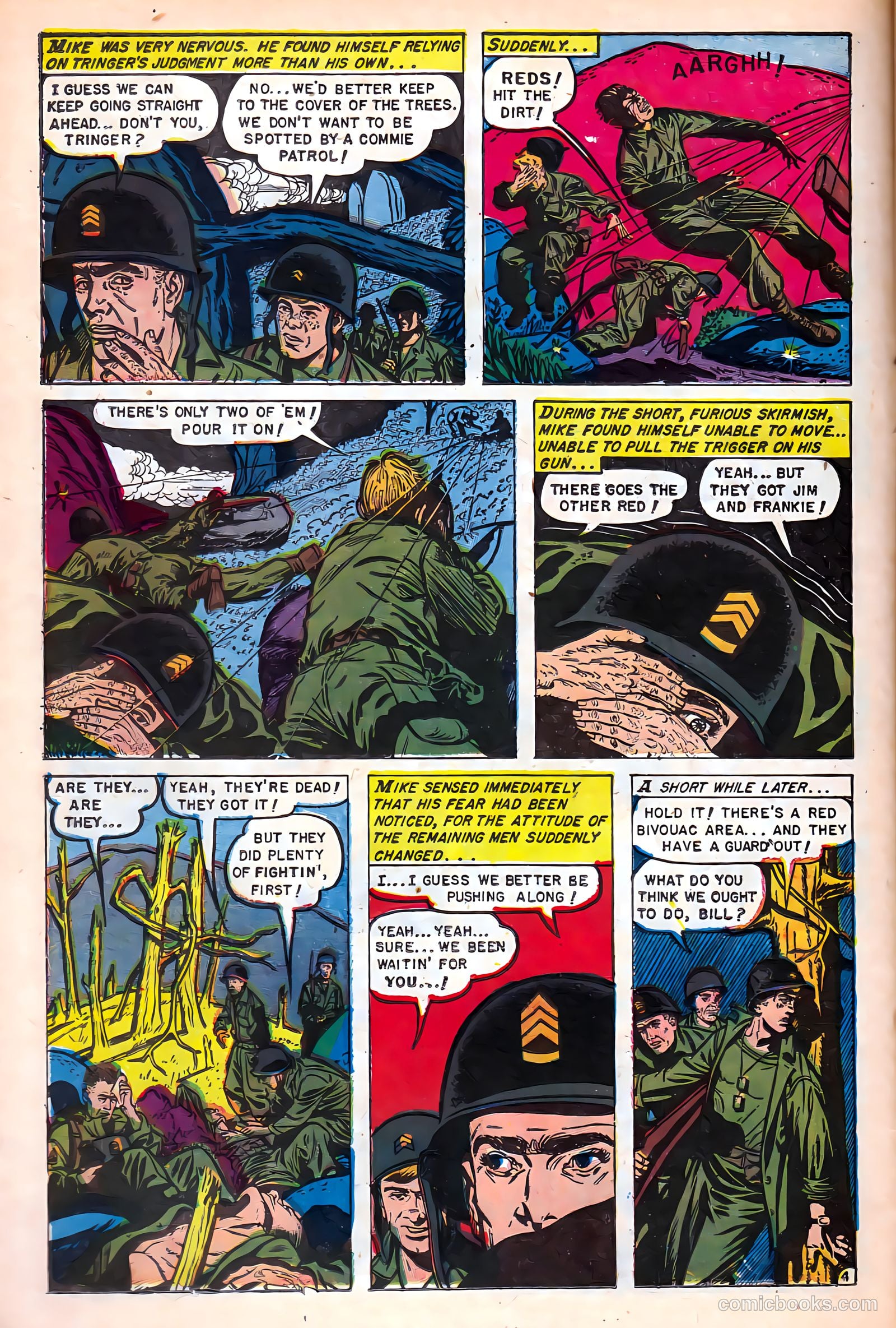 War Heroes #6 (1952) — page 14 of 36
