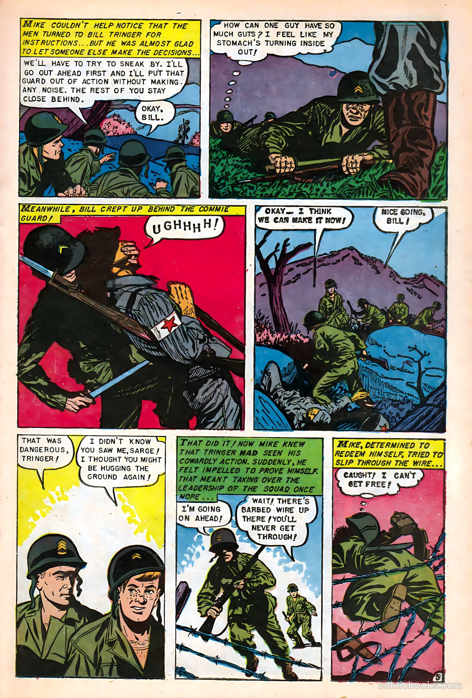 War Heroes #6 (1952) — page 15 of 36