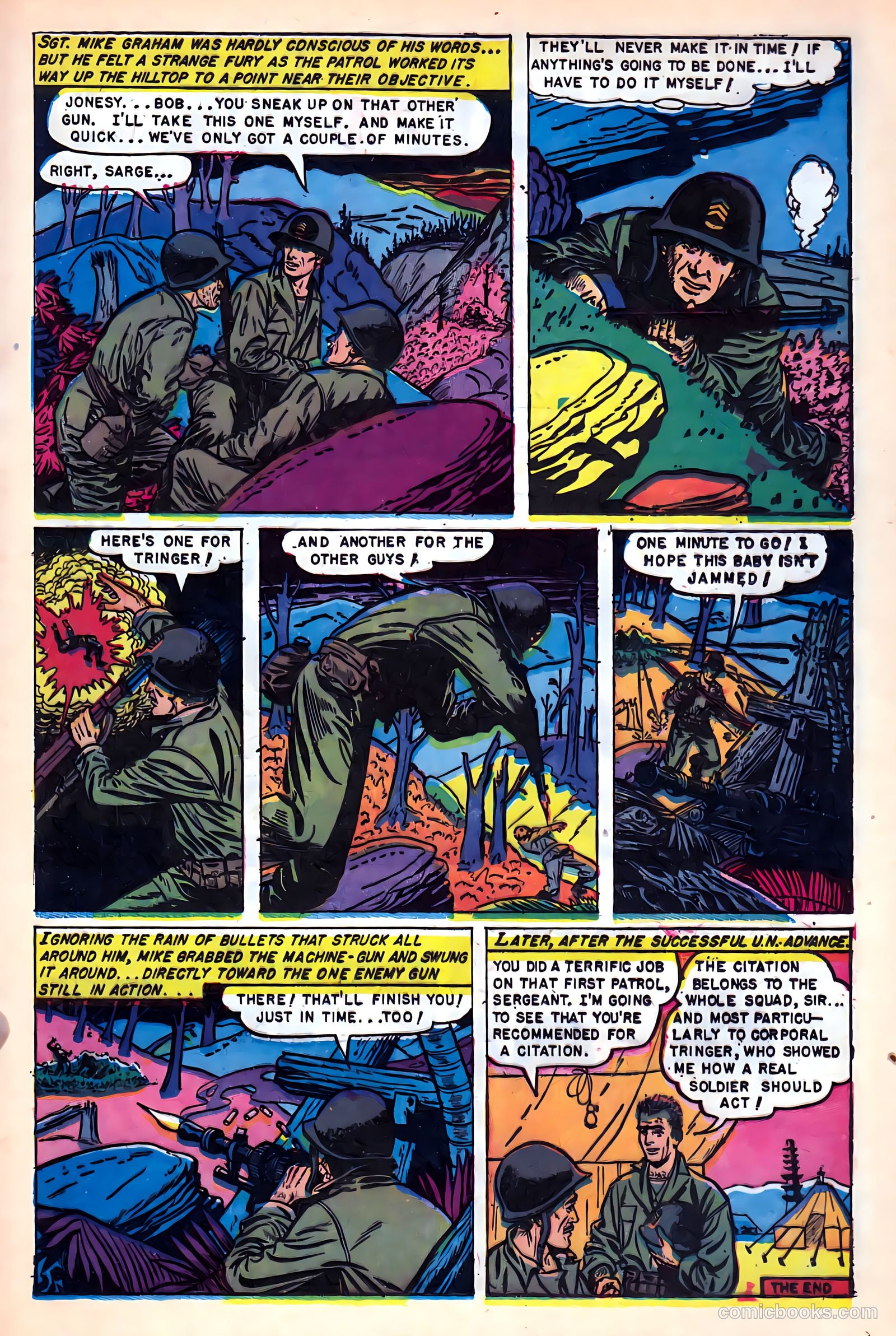 War Heroes #6 (1952) — page 17 of 36