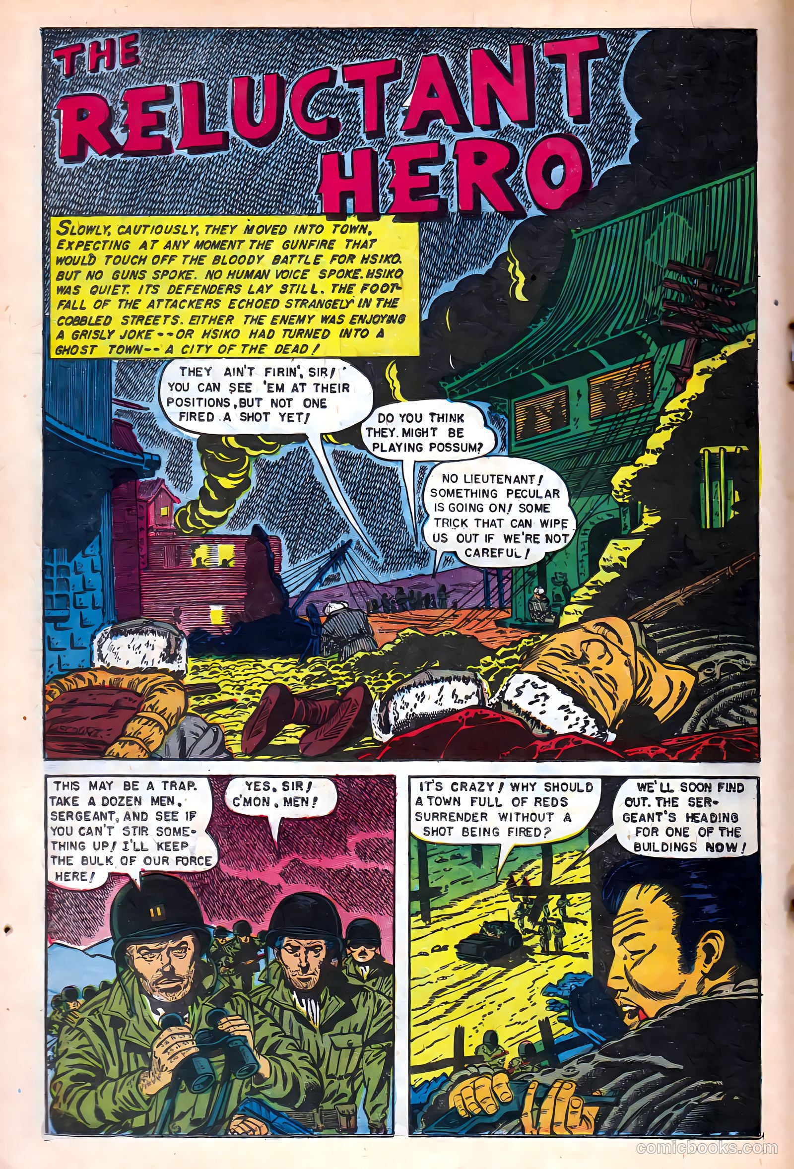 War Heroes #6 (1952) — page 18 of 36