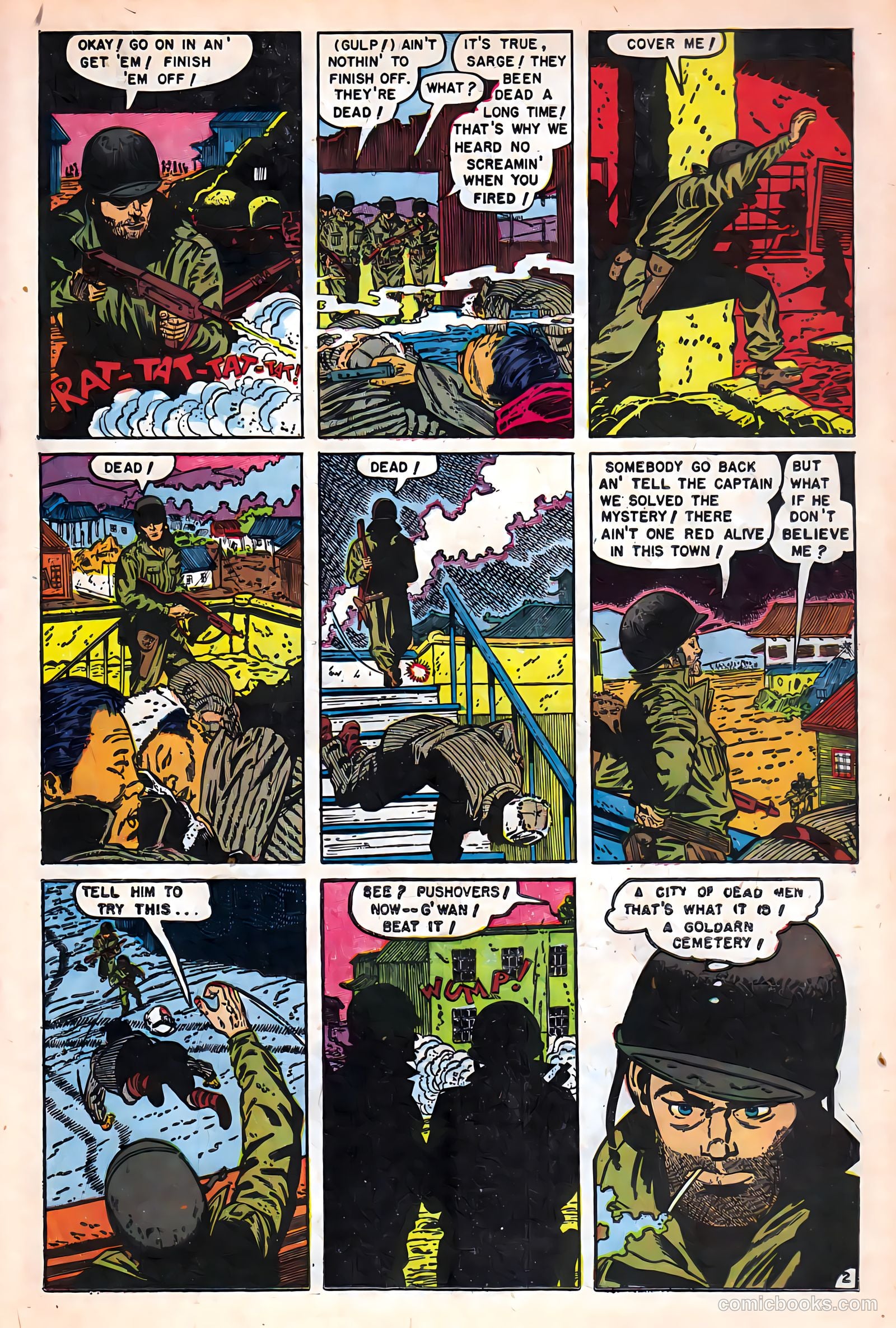 War Heroes #6 (1952) — page 19 of 36