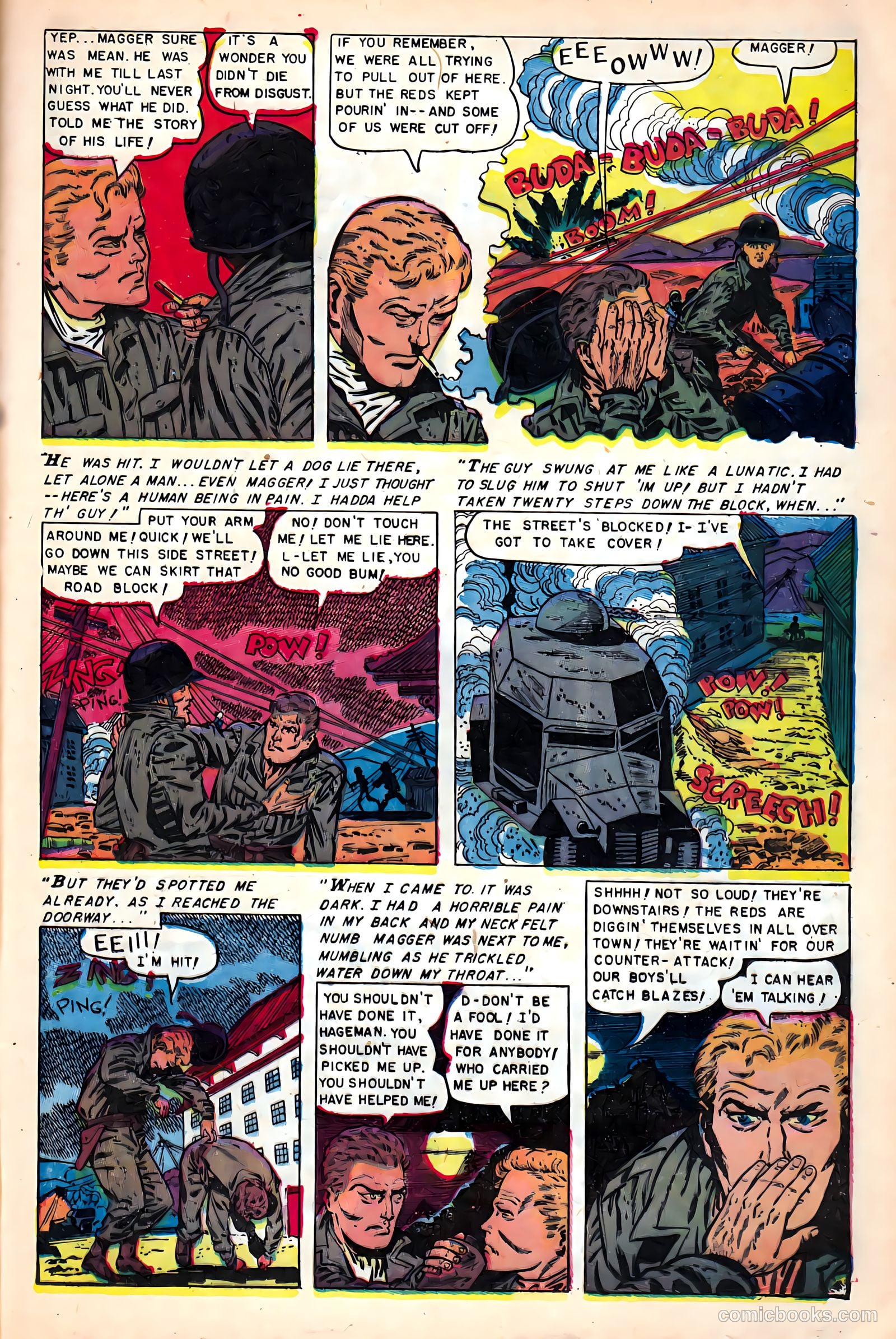 War Heroes #6 (1952) — page 21 of 36