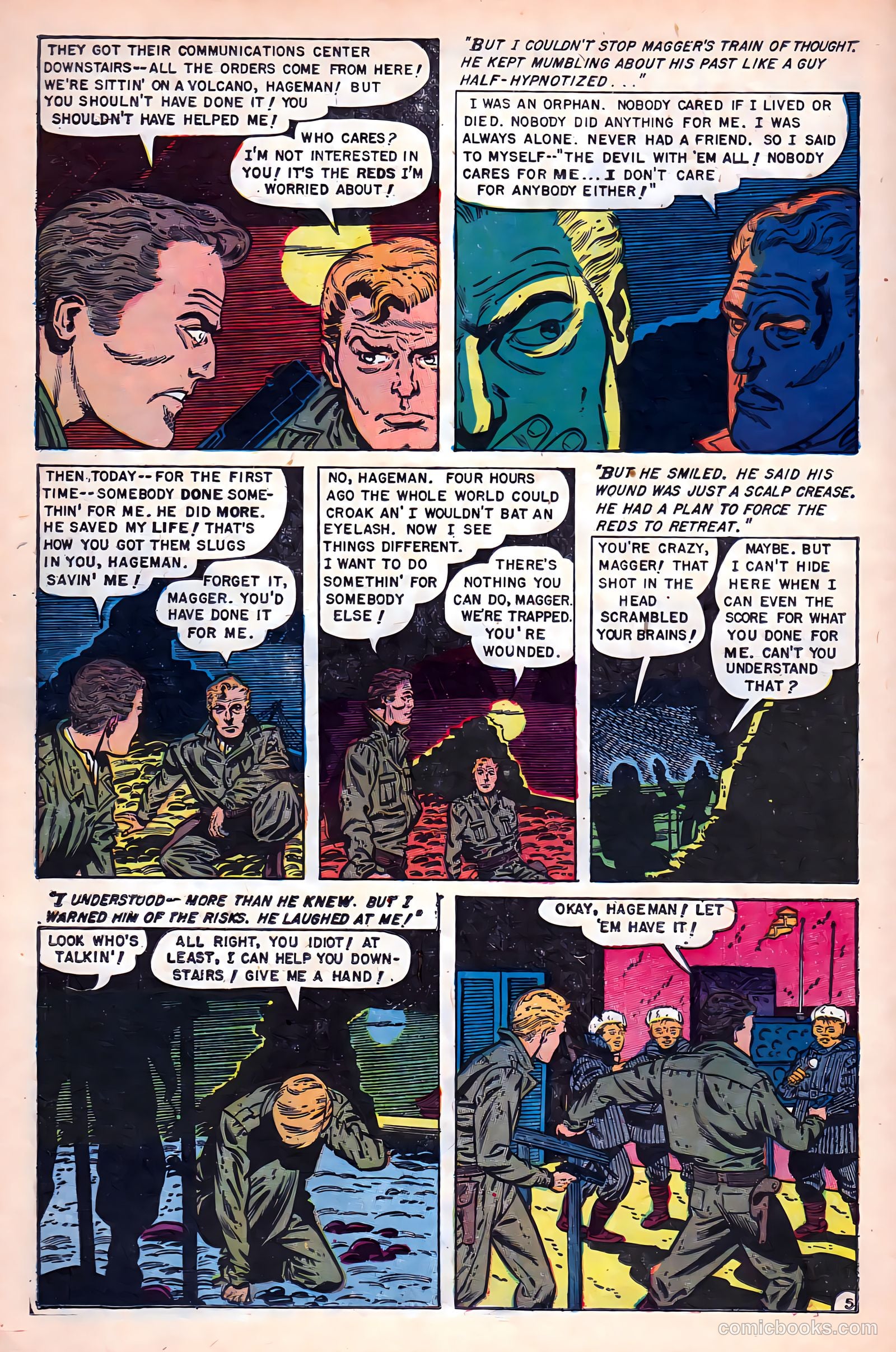 War Heroes #6 (1952) — page 22 of 36