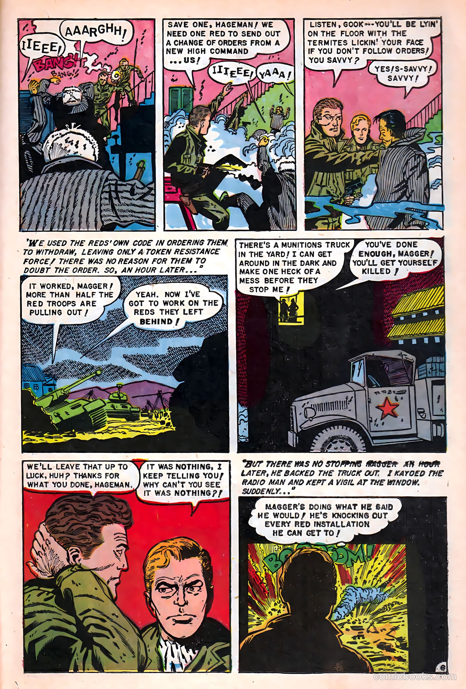 War Heroes #6 (1952) — page 23 of 36