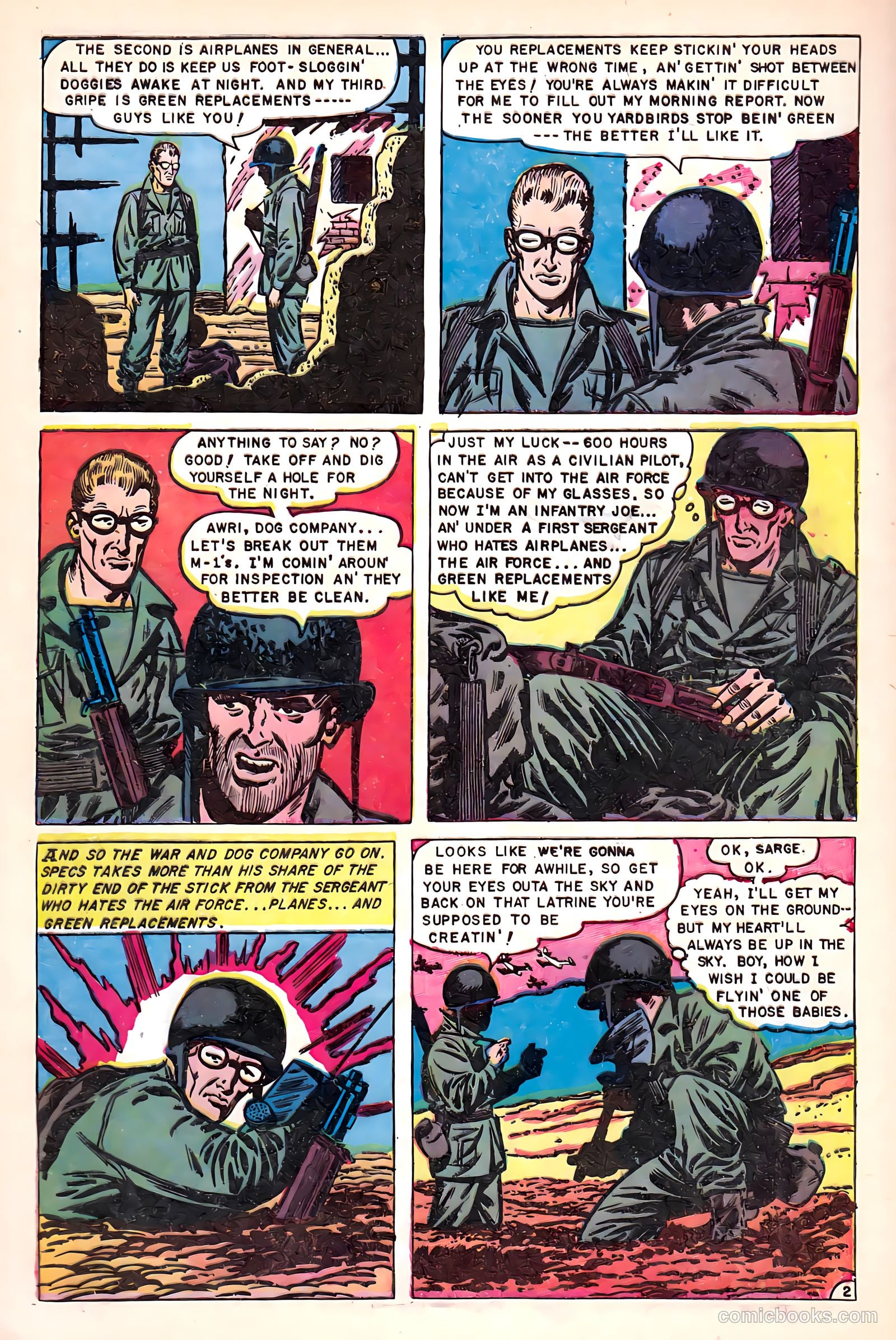 War Heroes #6 (1952) — page 28 of 36