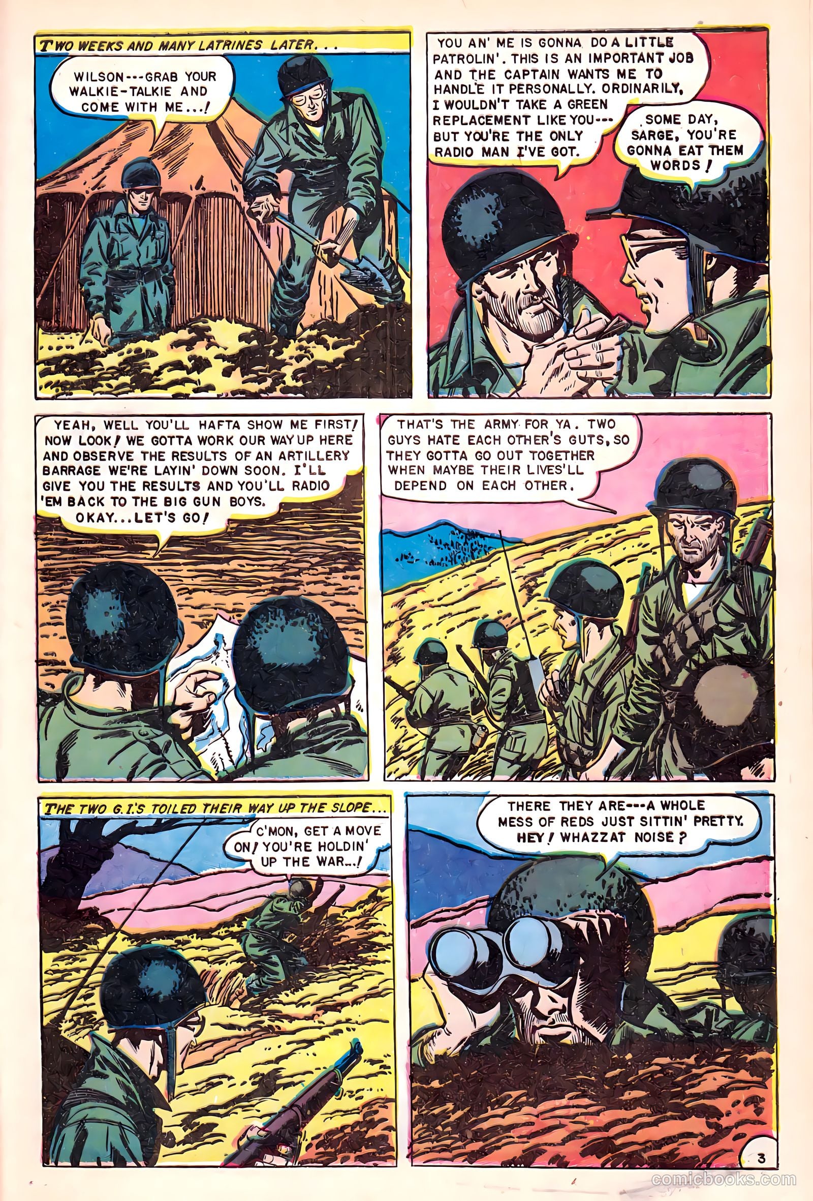 War Heroes #6 (1952) — page 29 of 36