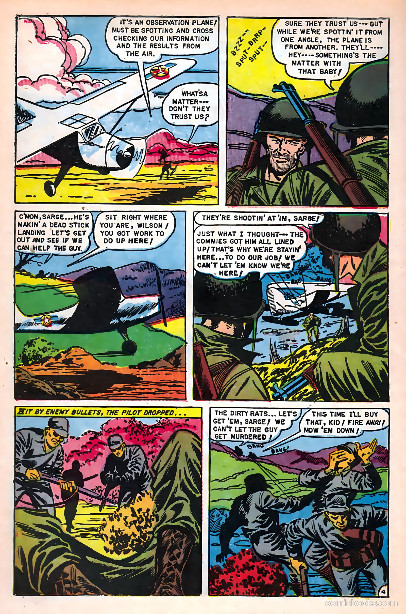 War Heroes #6 (1952) — page 30 of 36