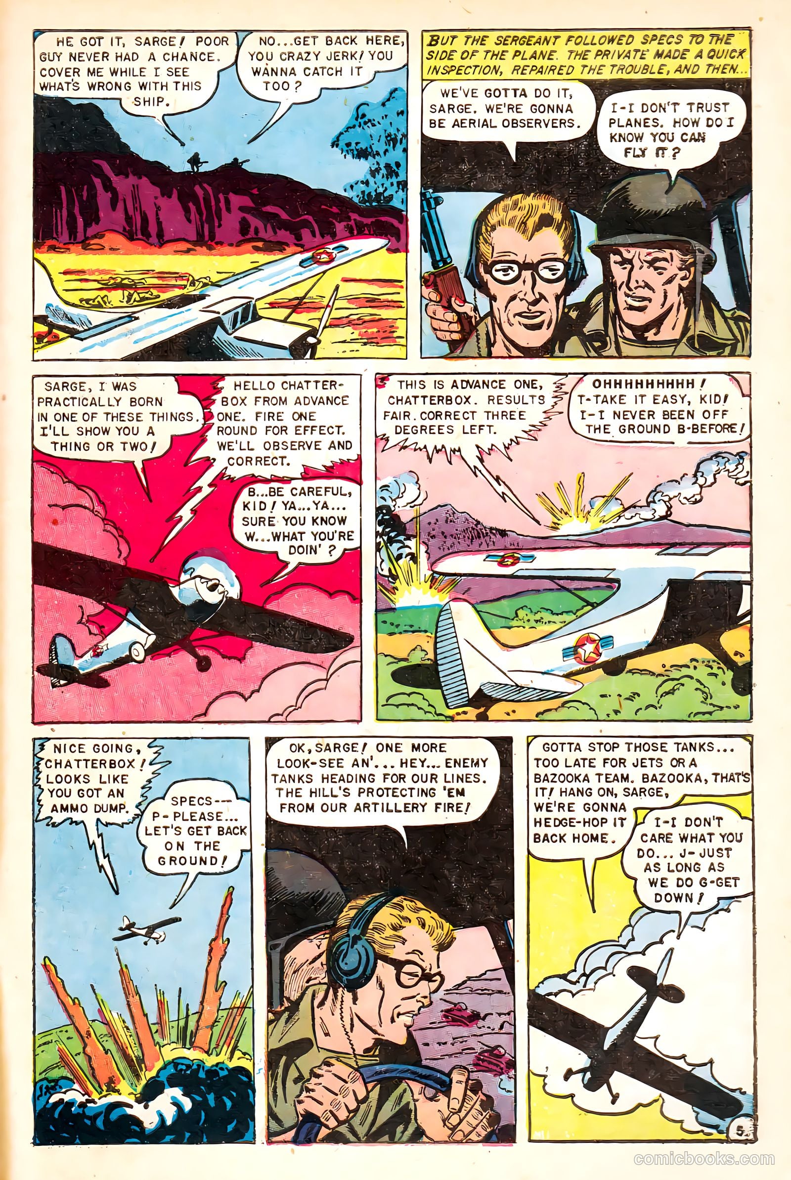 War Heroes #6 (1952) — page 31 of 36