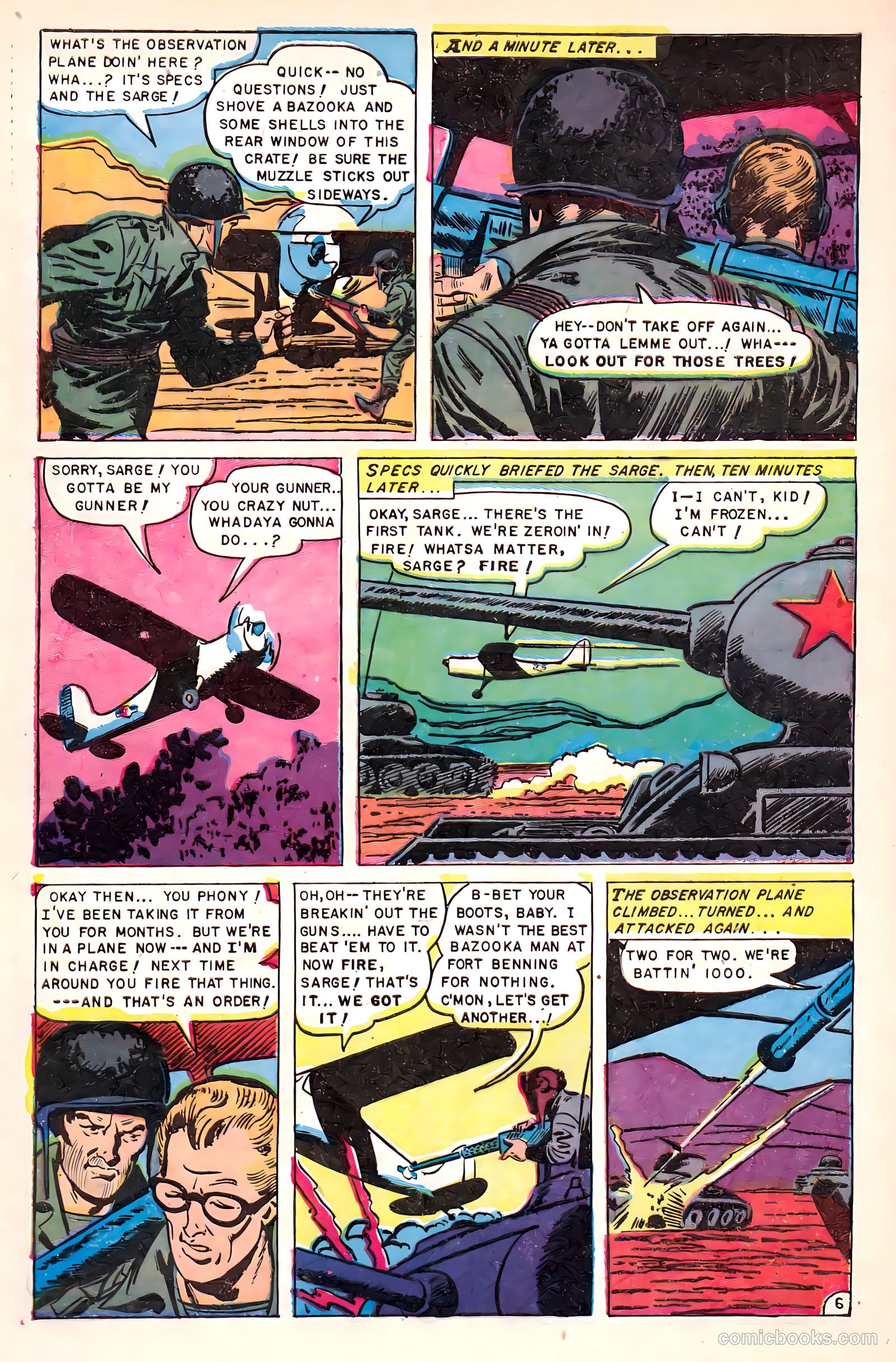 War Heroes #6 (1952) — page 32 of 36