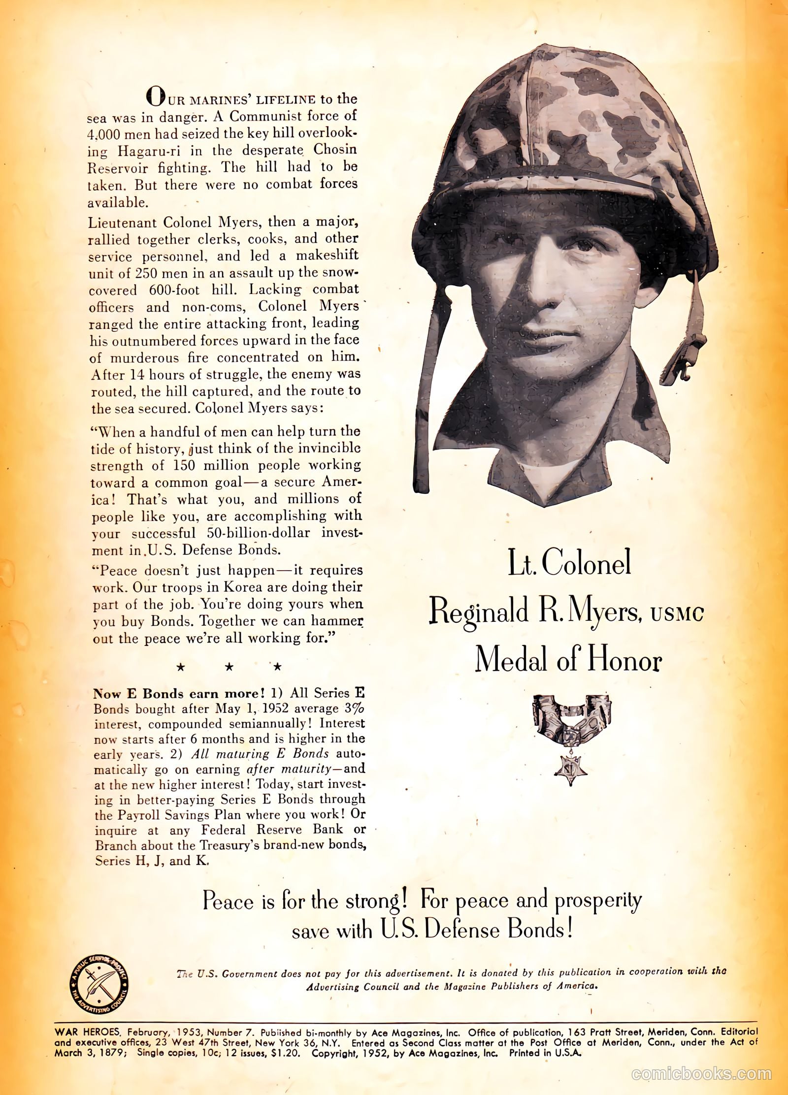 War Heroes #7 (1953) — page 2 of 36