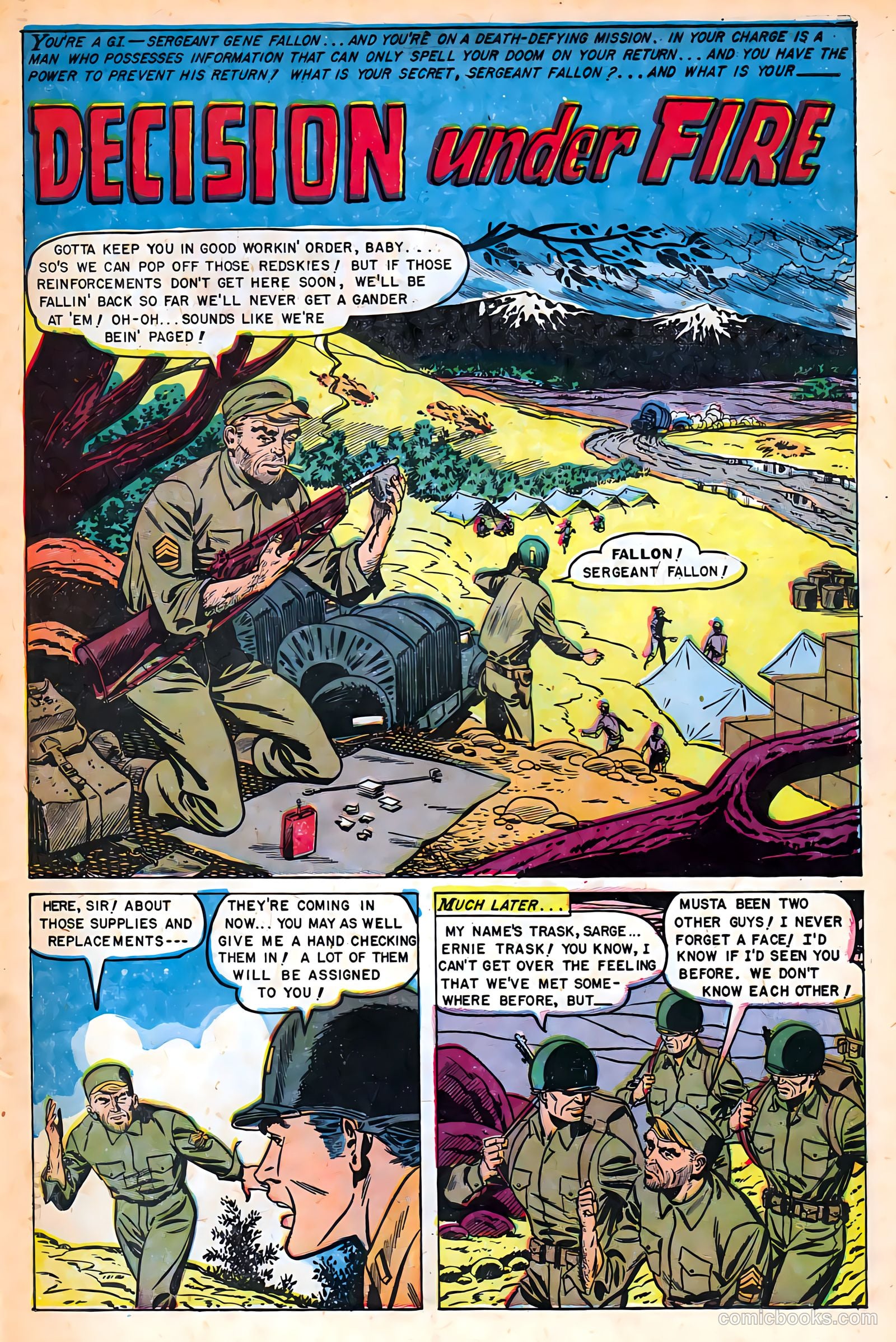 War Heroes #7 (1953) — page 3 of 36