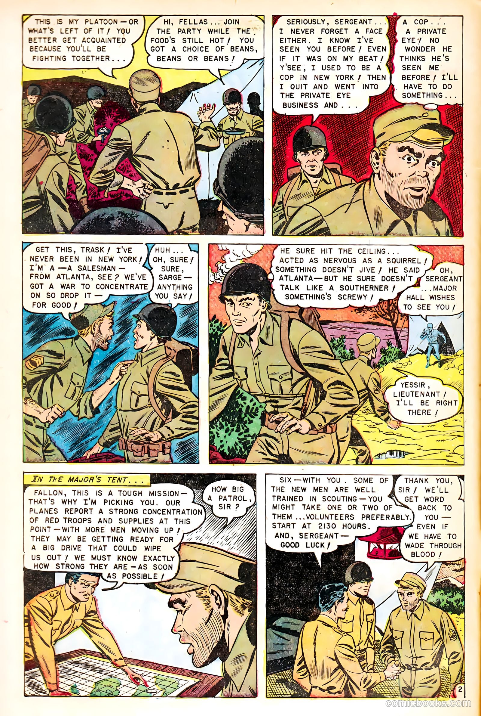 War Heroes #7 (1953) — page 4 of 36