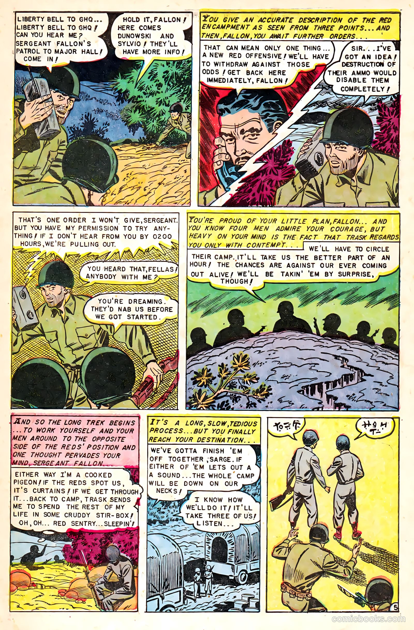 War Heroes #7 (1953) — page 7 of 36