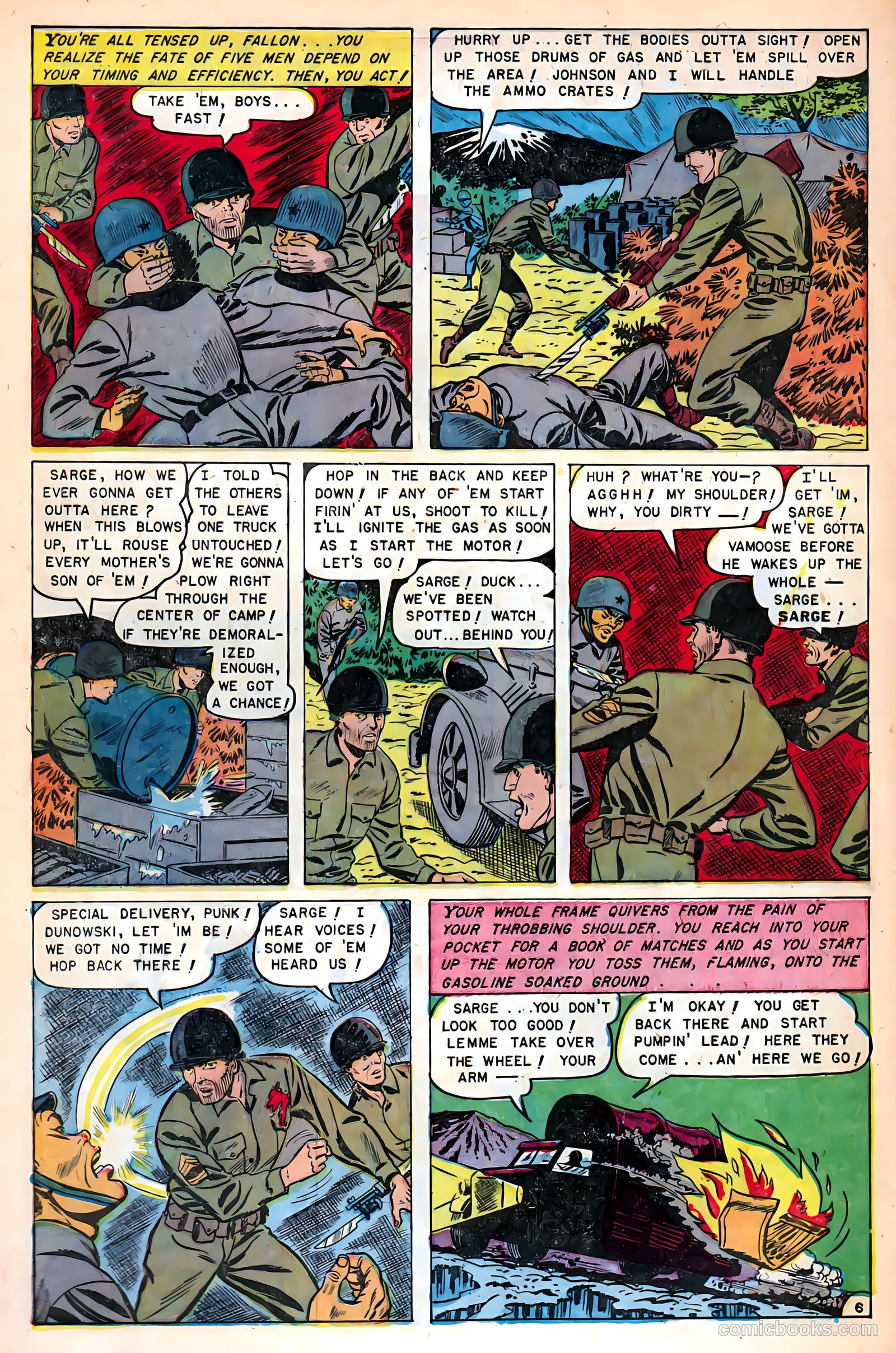 War Heroes #7 (1953) — page 8 of 36