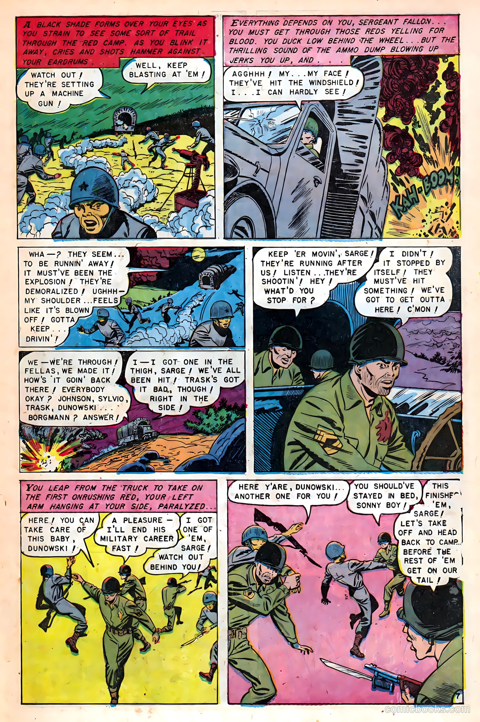 War Heroes #7 (1953) — page 9 of 36