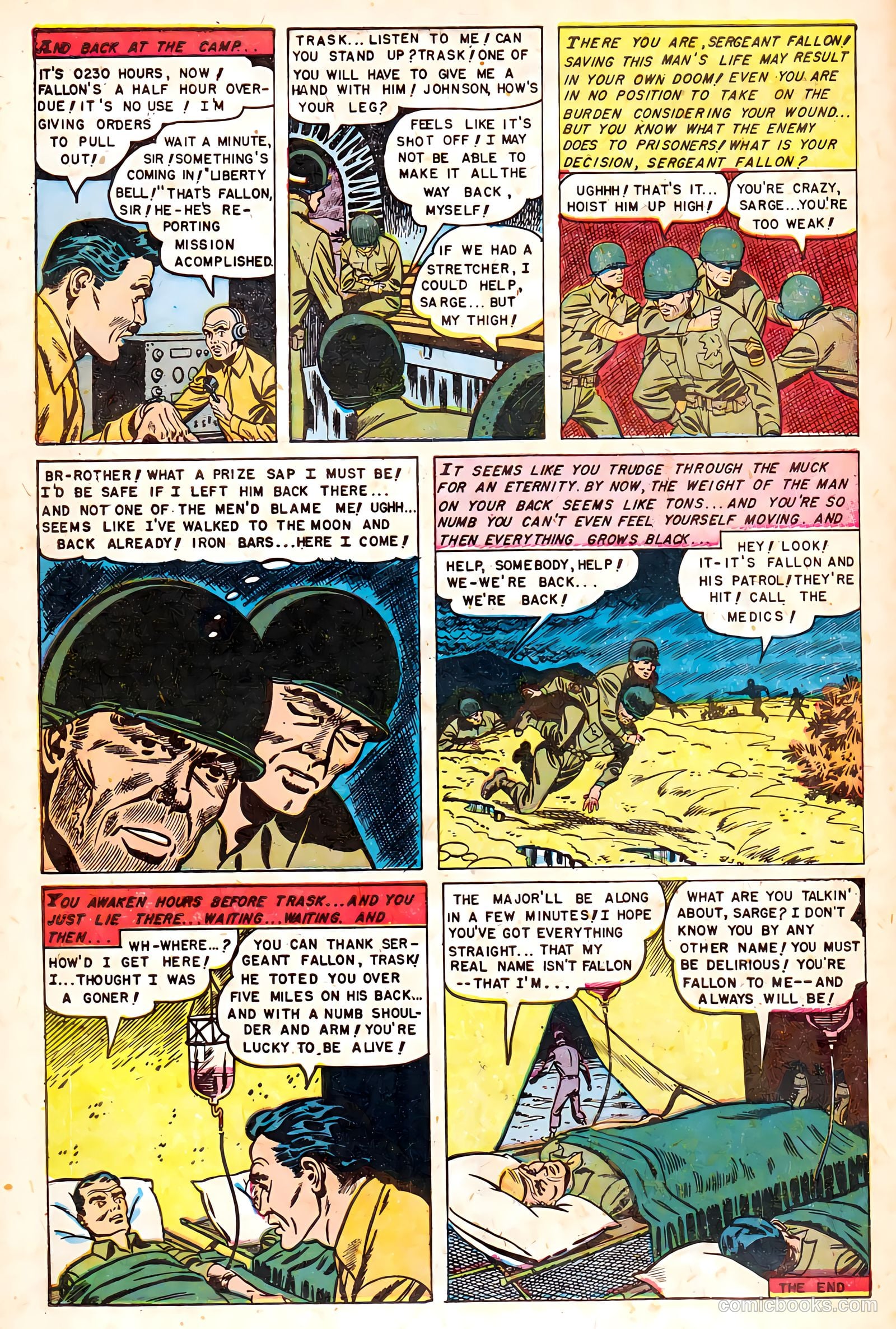 War Heroes #7 (1953) — page 10 of 36