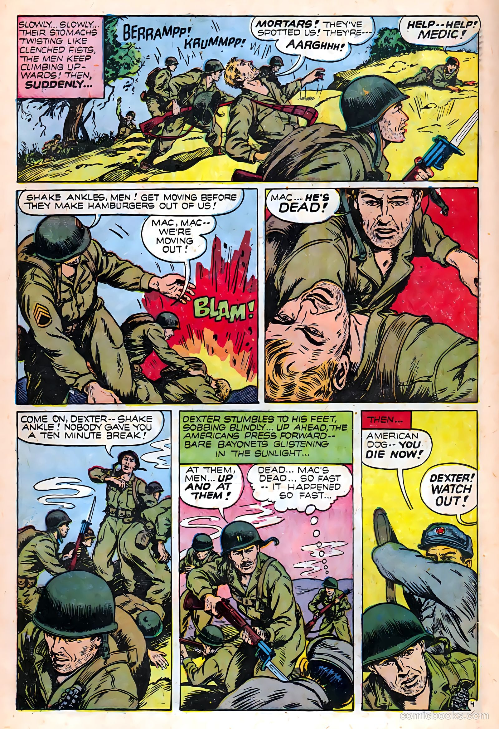 War Heroes #7 (1953) — page 14 of 36