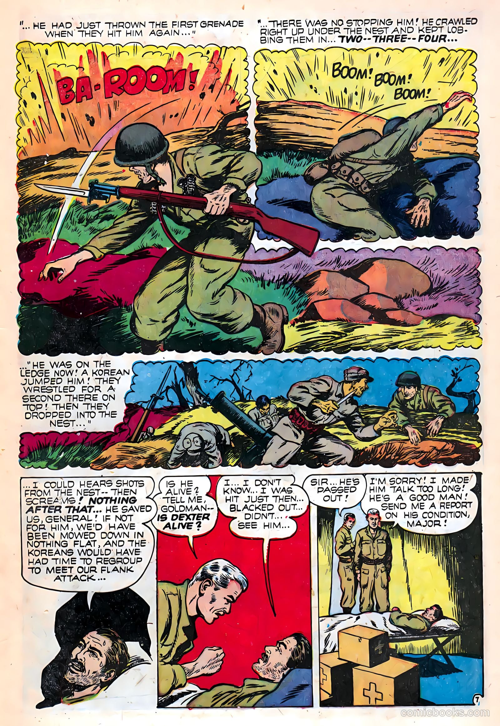 War Heroes #7 (1953) — page 17 of 36