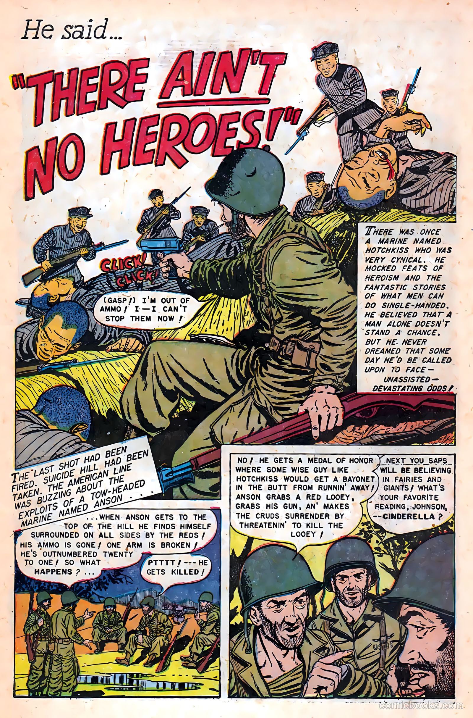 War Heroes #7 (1953) — page 19 of 36