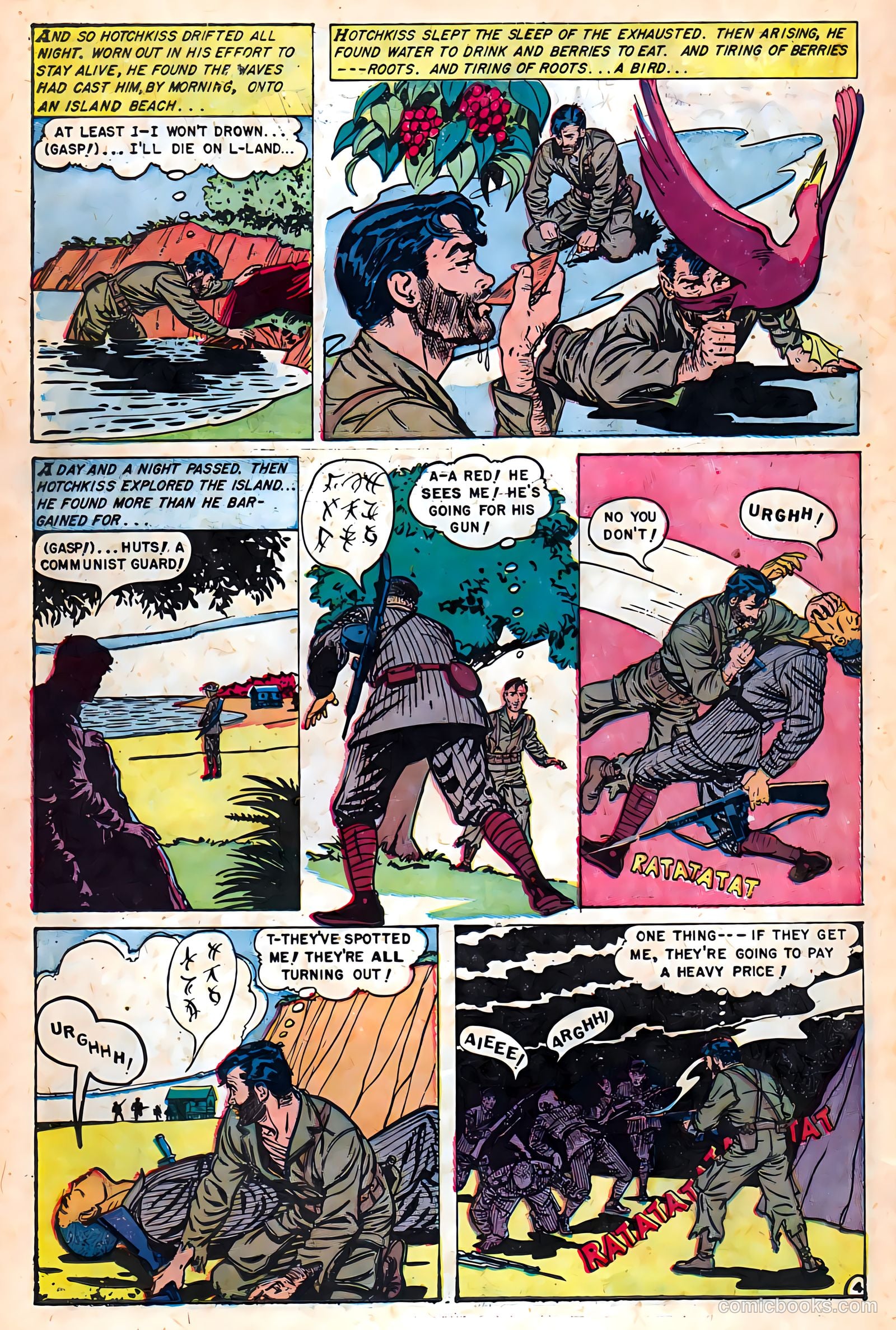 War Heroes #7 (1953) — page 22 of 36