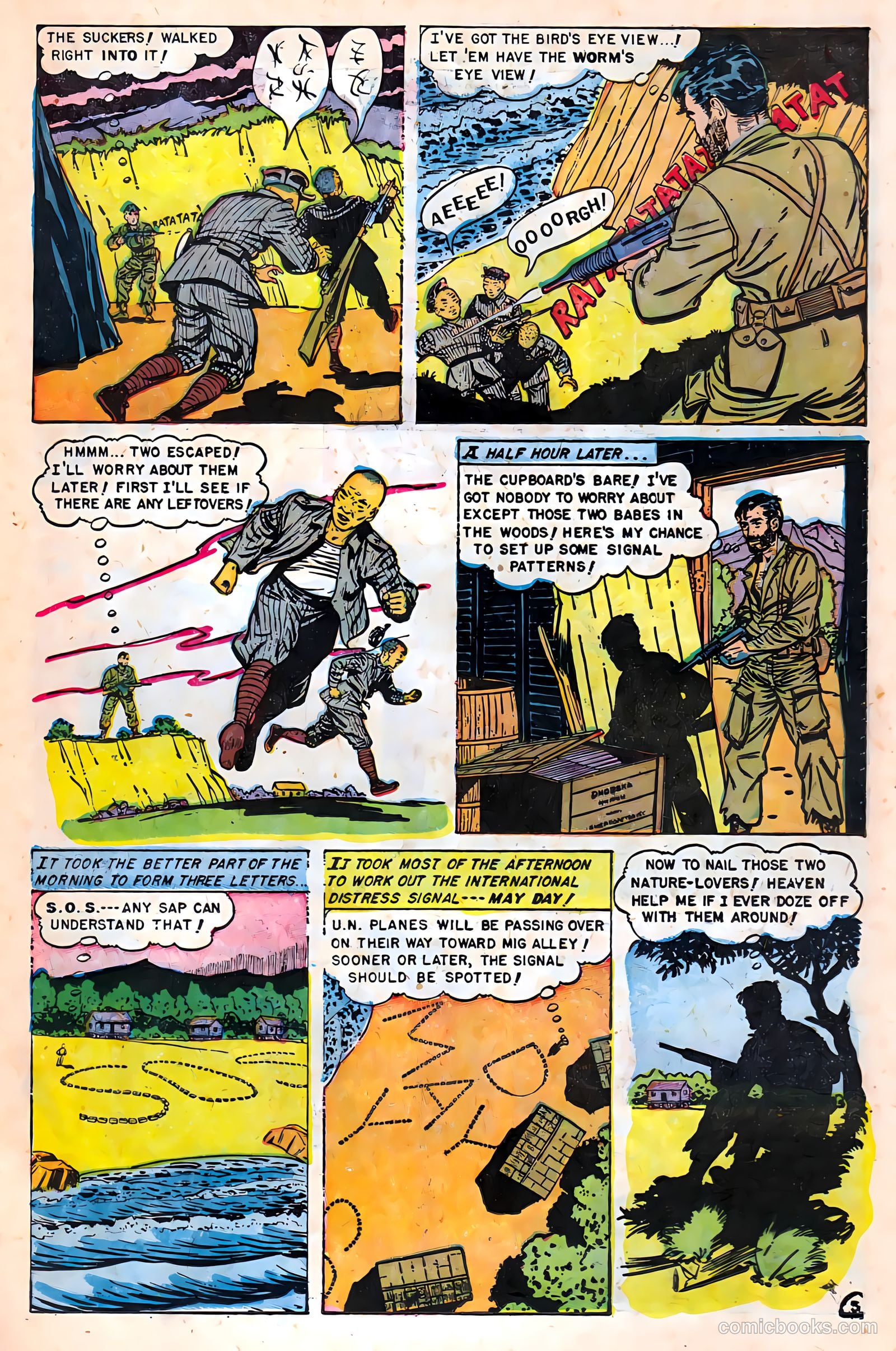 War Heroes #7 (1953) — page 23 of 36