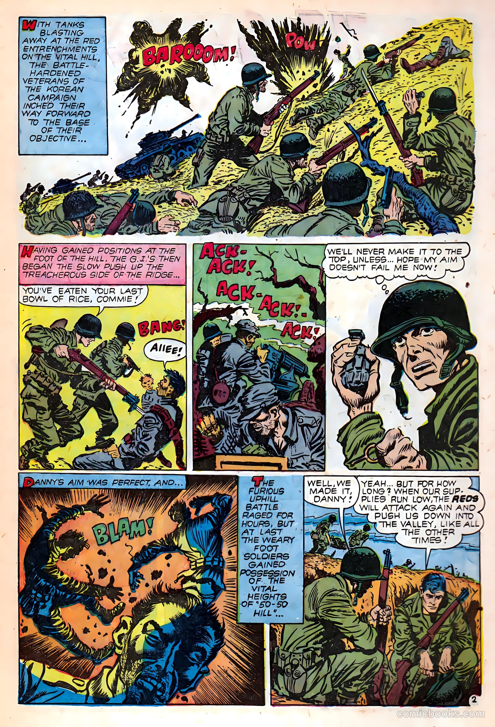 War Heroes #7 (1953) — page 29 of 36