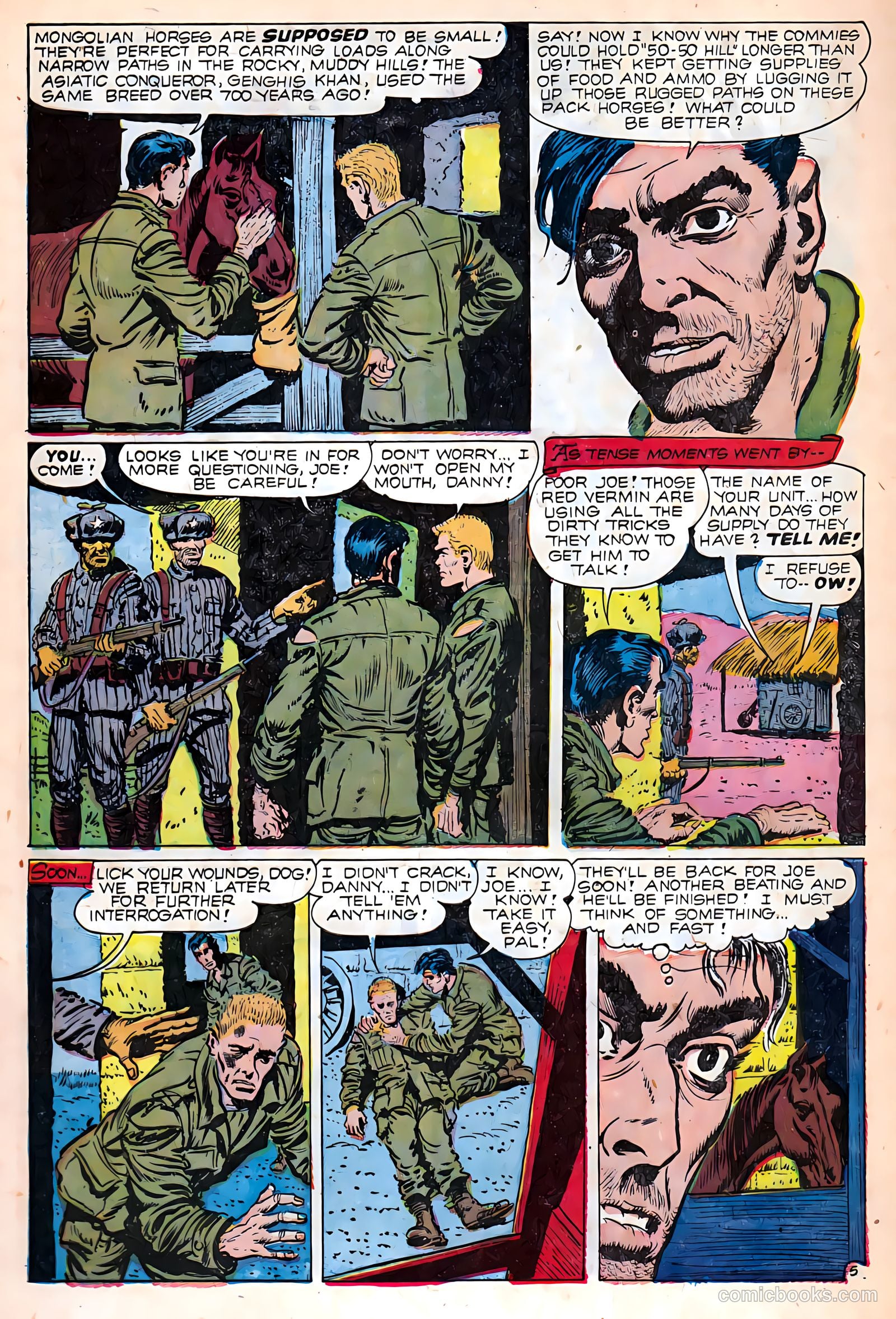 War Heroes #7 (1953) — page 32 of 36