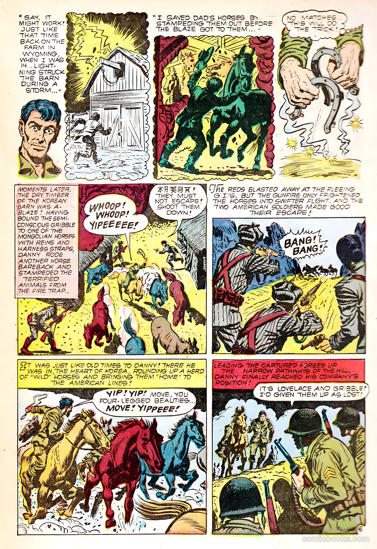 War Heroes #7 (1953) — page 33 of 36