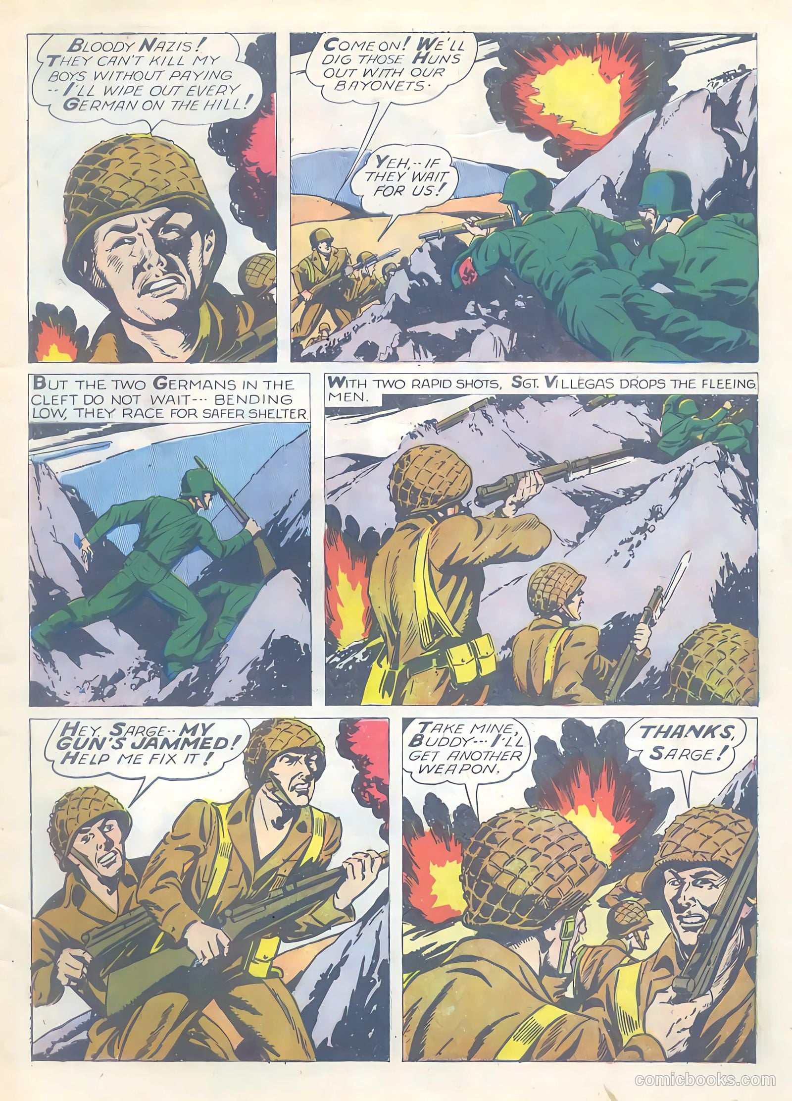 War Heroes #7 (1964) — page 5 of 60