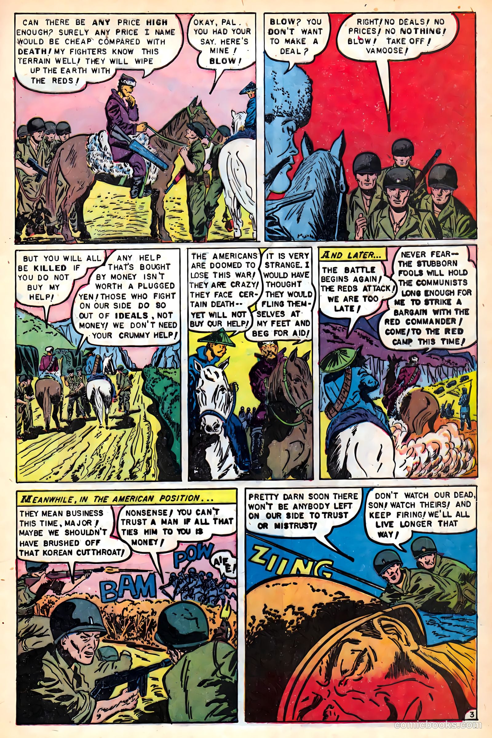 War Heroes #8 (1953) — page 5 of 36