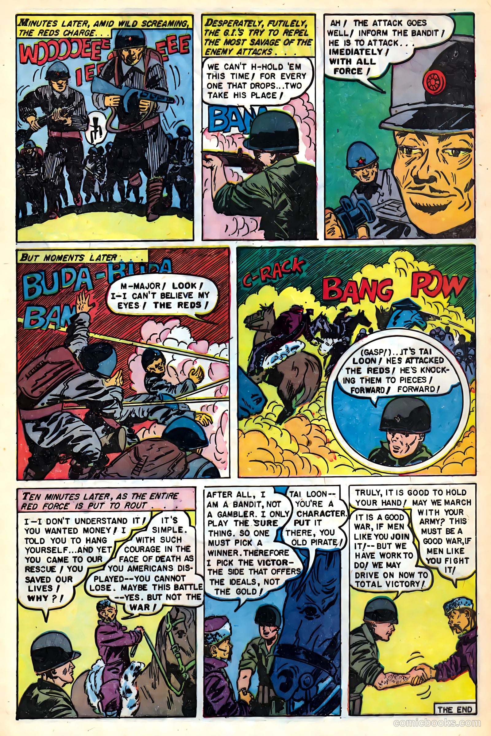 War Heroes #8 (1953) — page 9 of 36