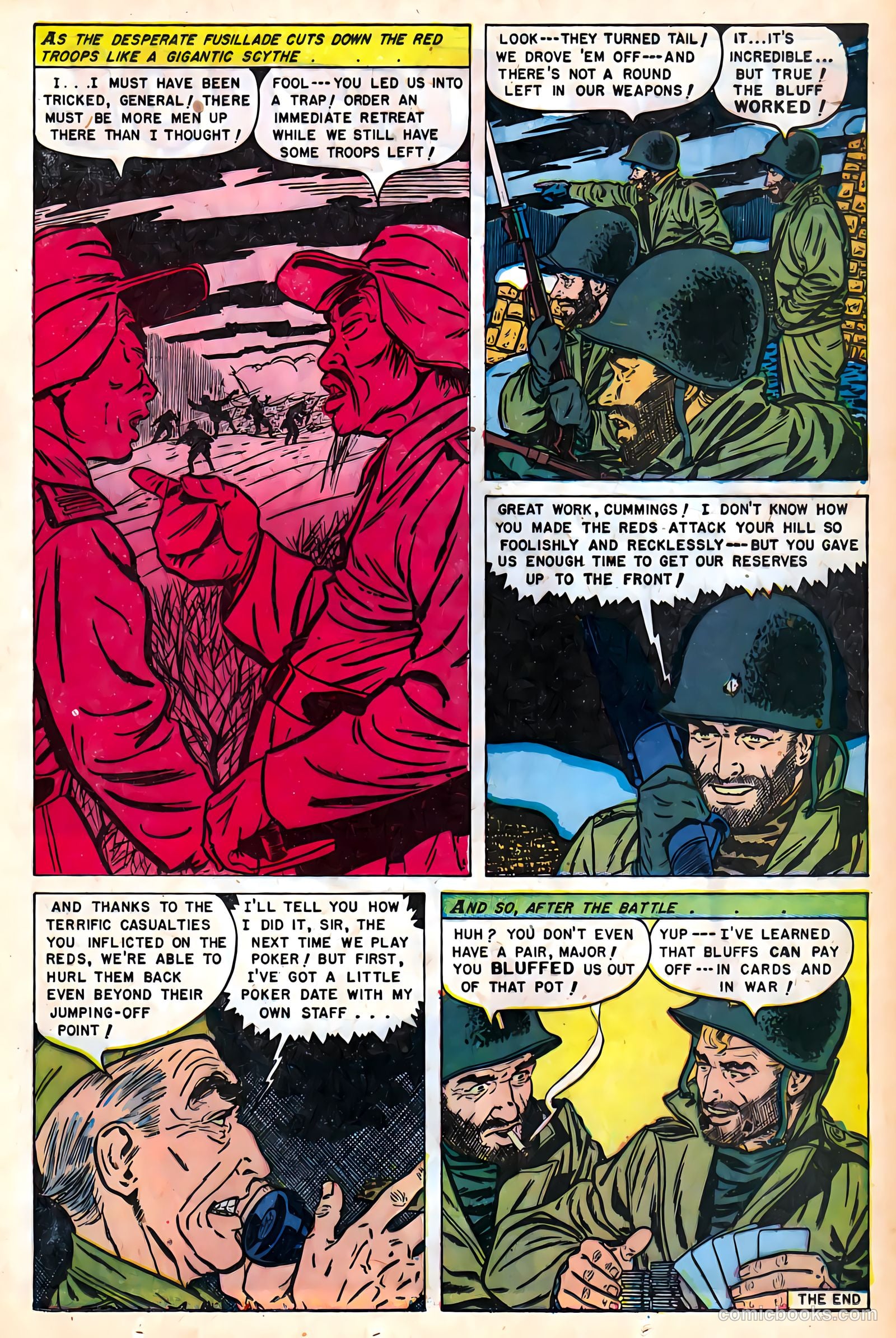 War Heroes #8 (1953) — page 17 of 36