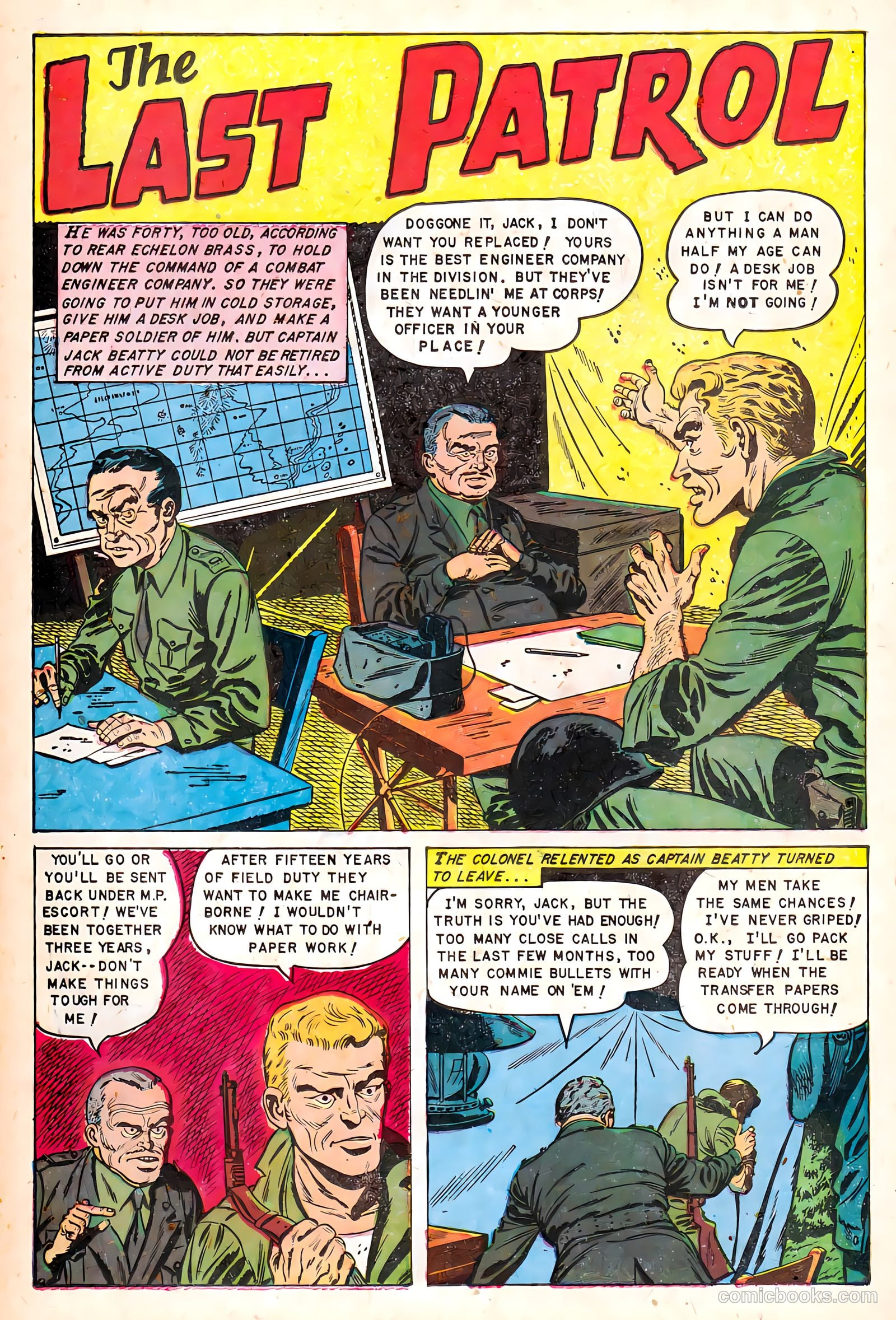 War Heroes #8 (1953) — page 18 of 36