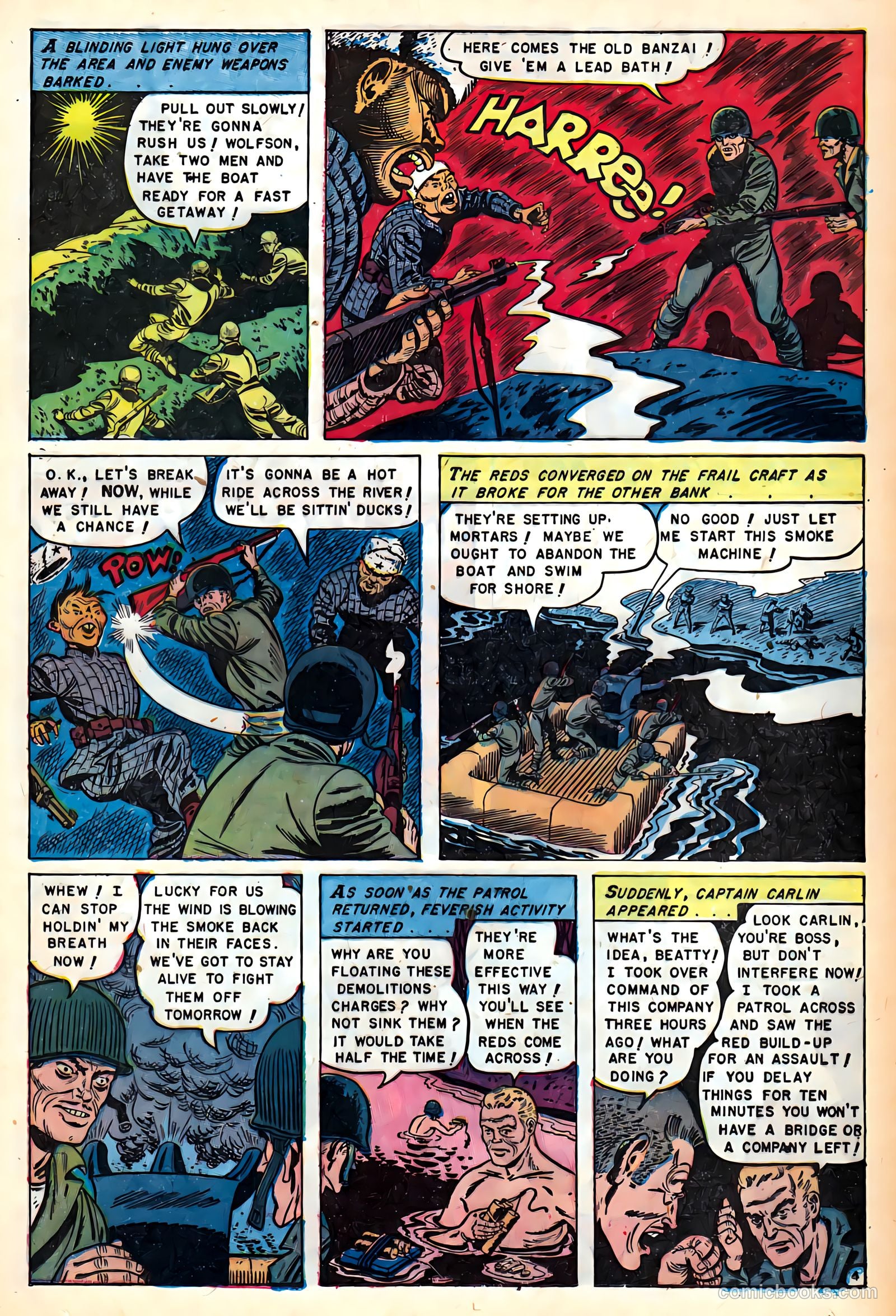 War Heroes #8 (1953) — page 21 of 36