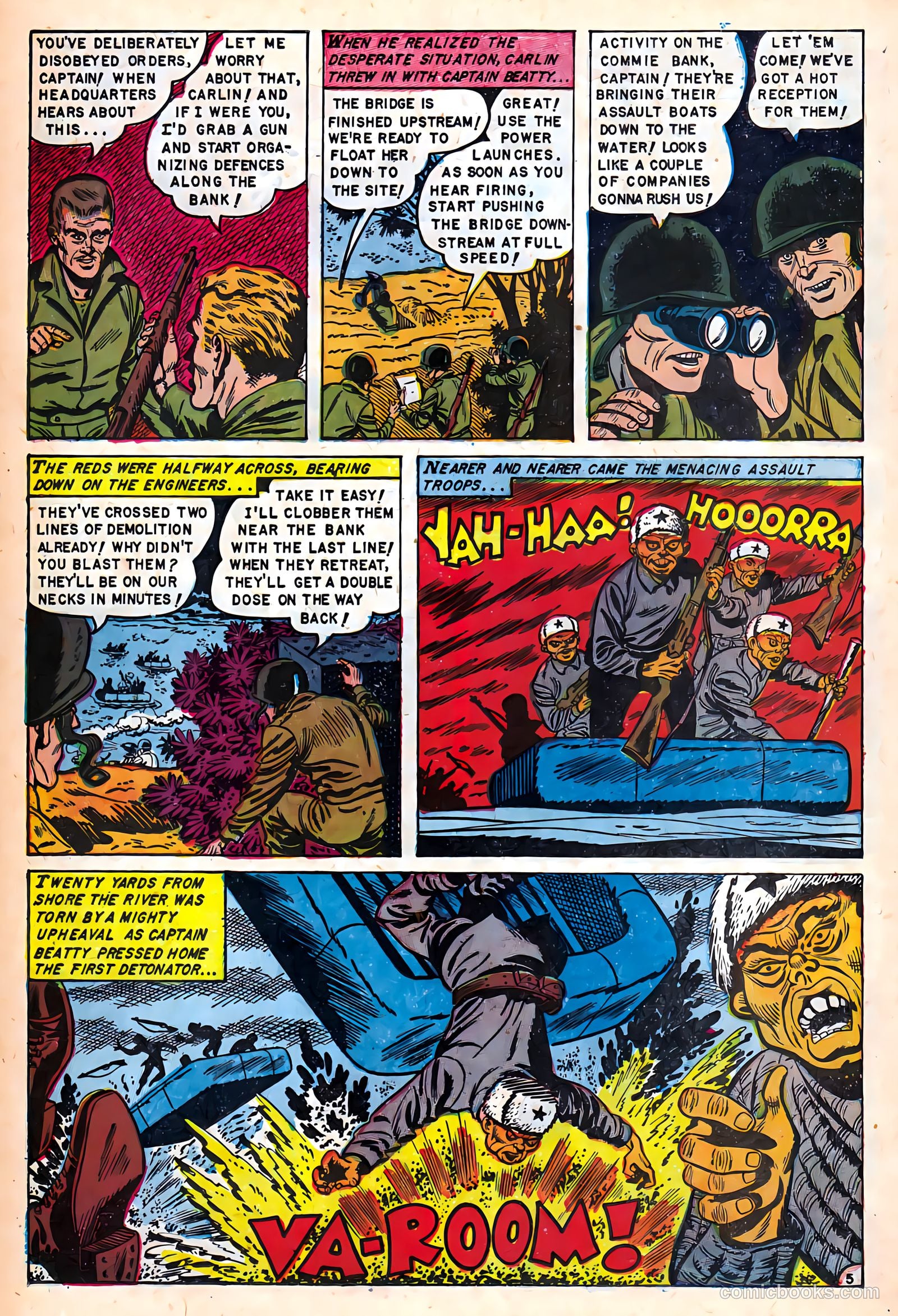 War Heroes #8 (1953) — page 22 of 36