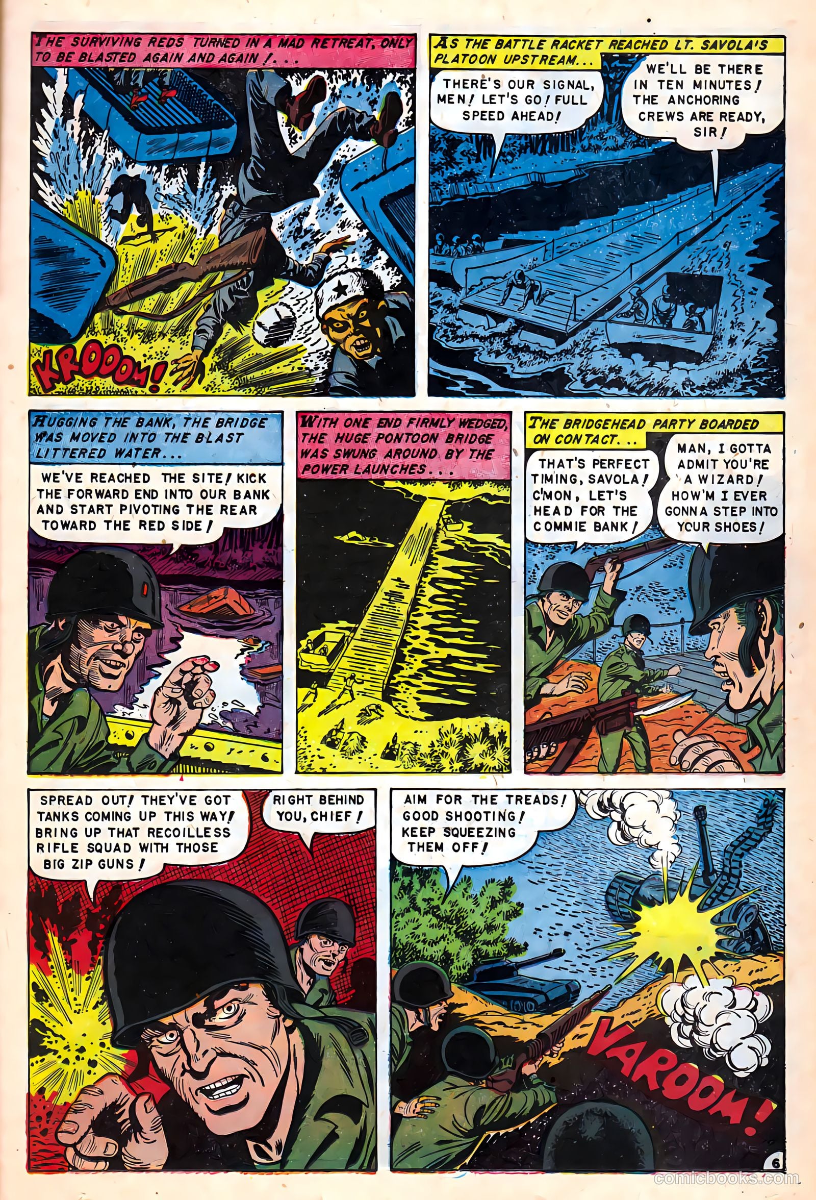 War Heroes #8 (1953) — page 23 of 36