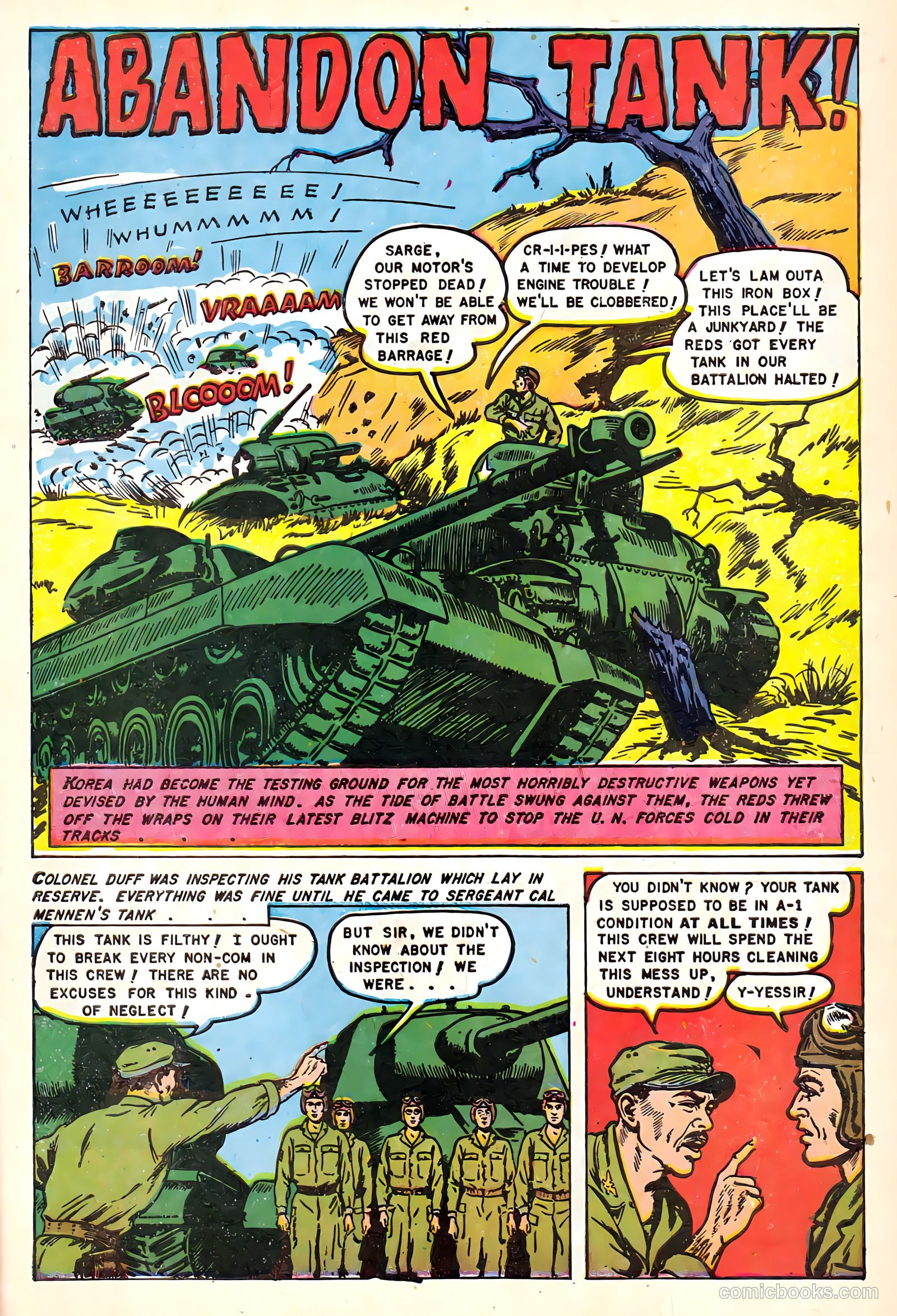 War Heroes #8 (1953) — page 27 of 36