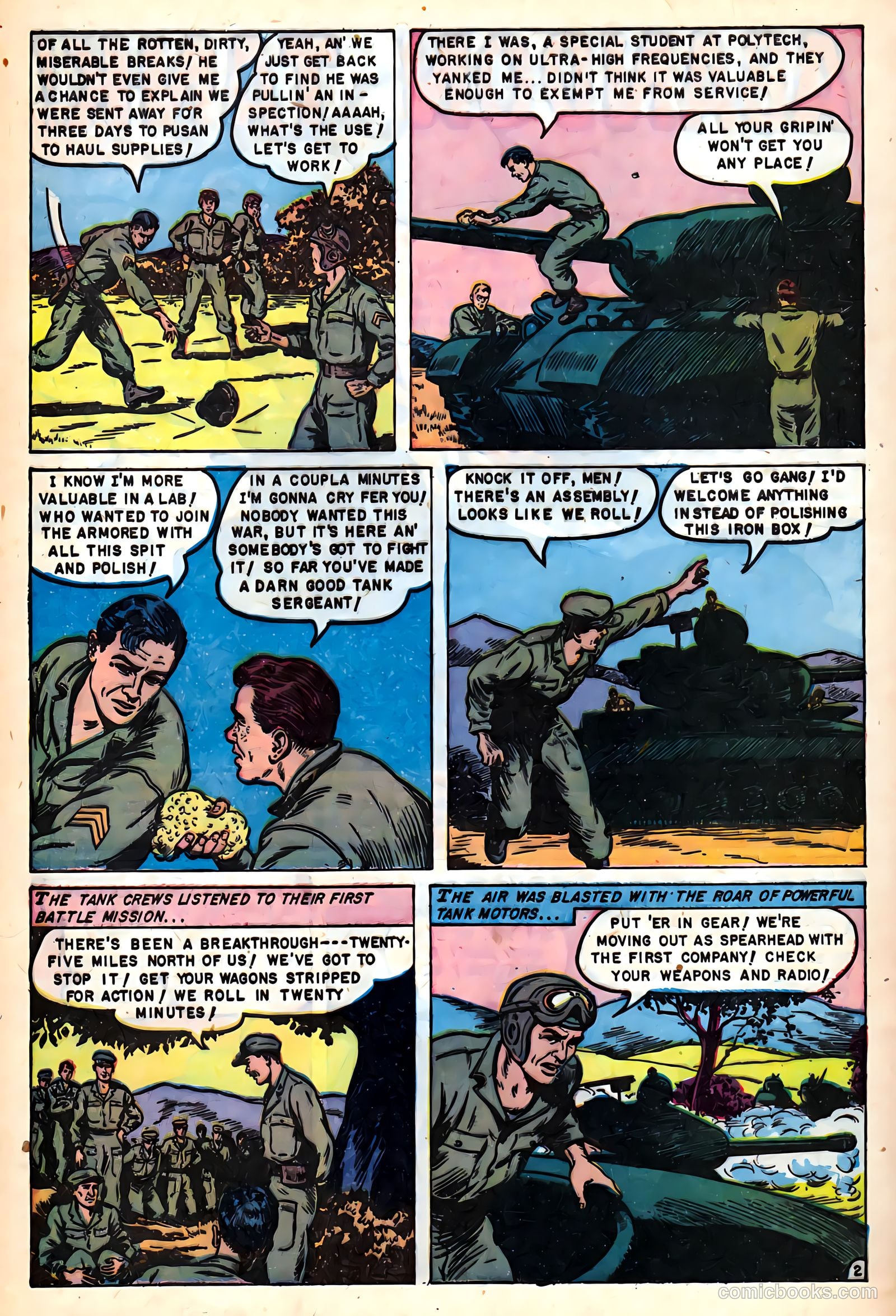 War Heroes #8 (1953) — page 28 of 36