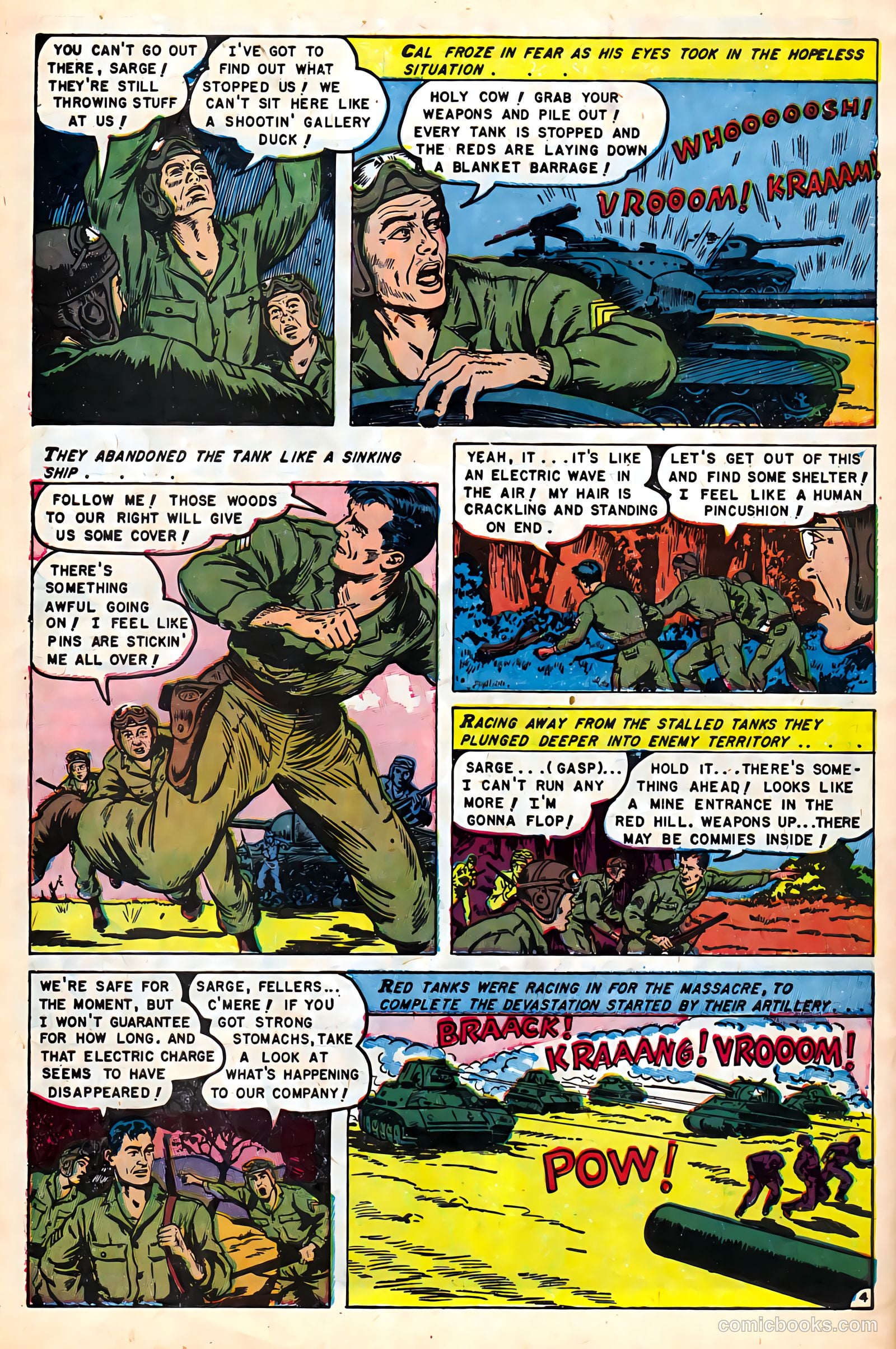 War Heroes #8 (1953) — page 30 of 36