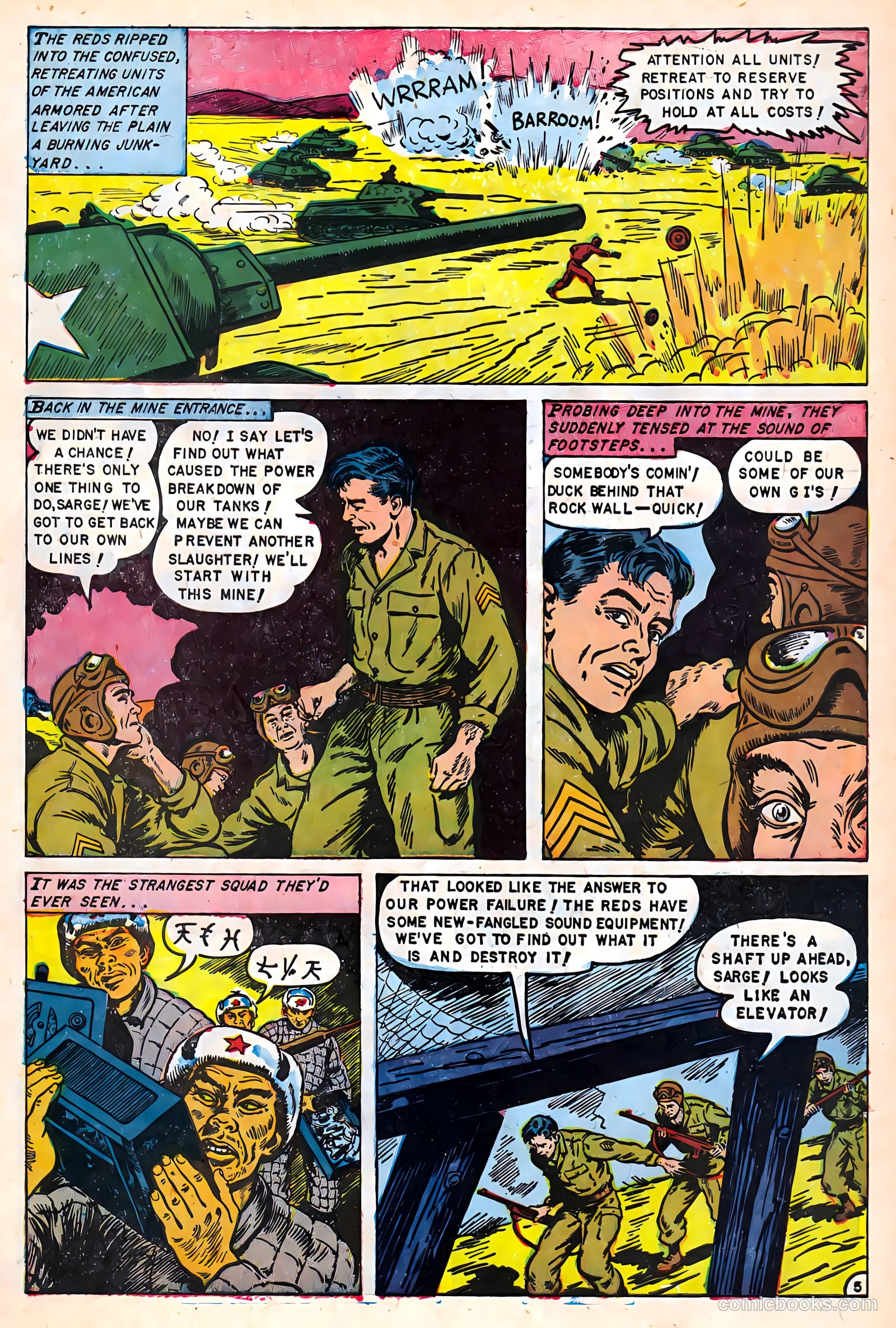 War Heroes #8 (1953) — page 31 of 36