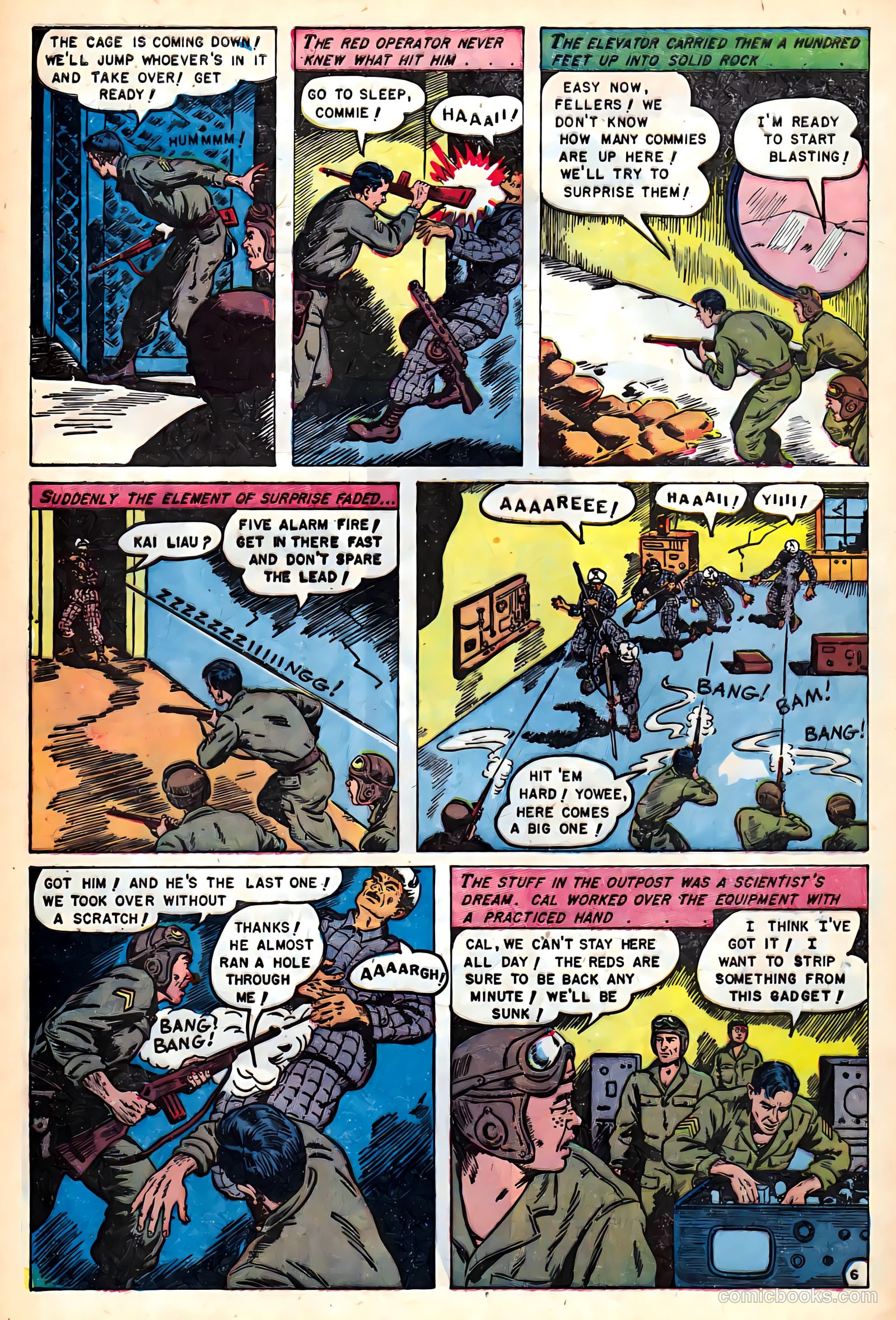 War Heroes #8 (1953) — page 32 of 36