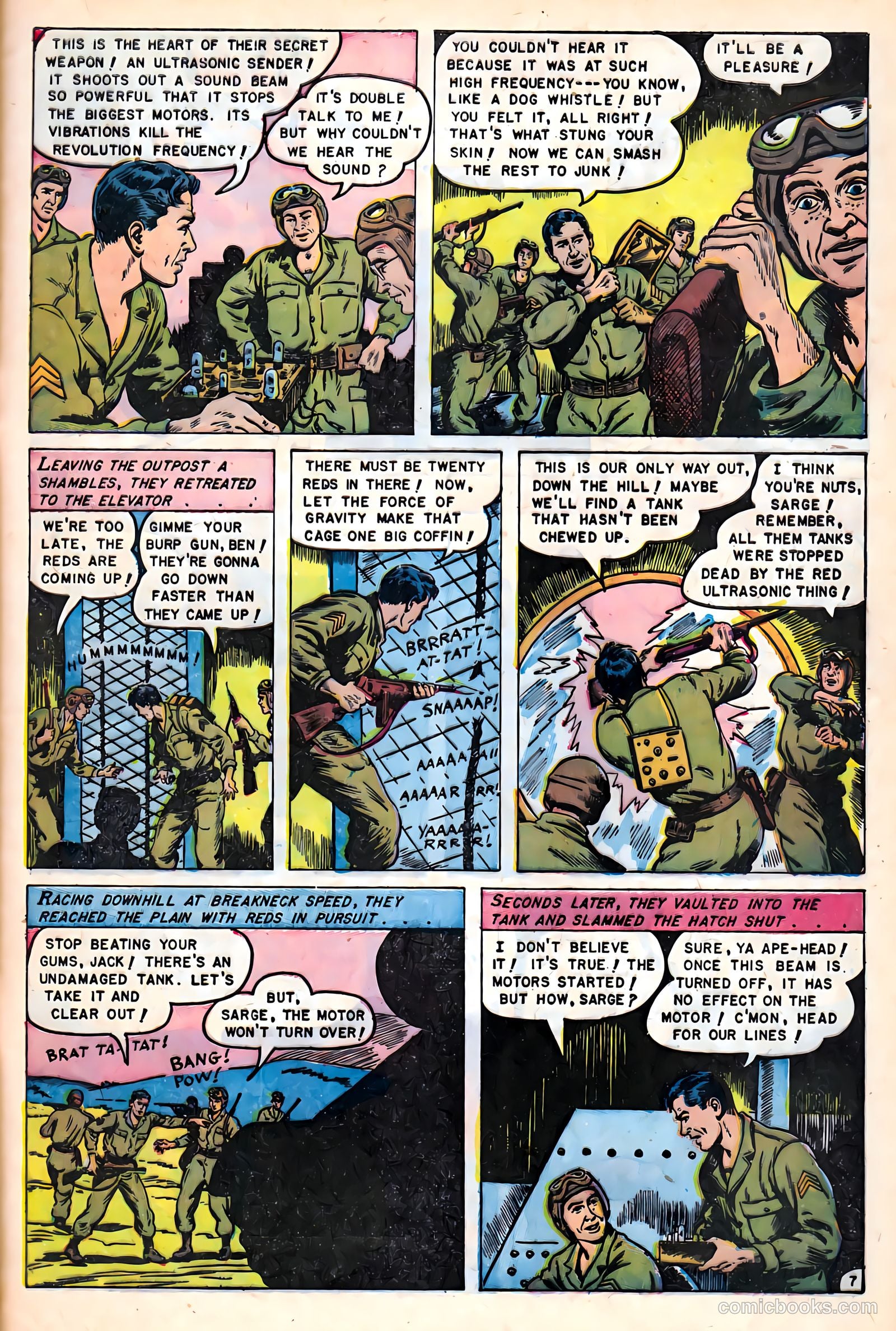 War Heroes #8 (1953) — page 33 of 36
