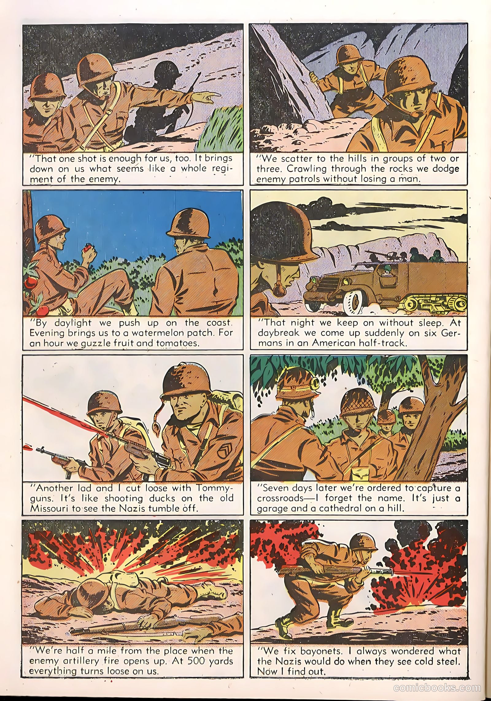 War Heroes #8 (1964) — page 36 of 52