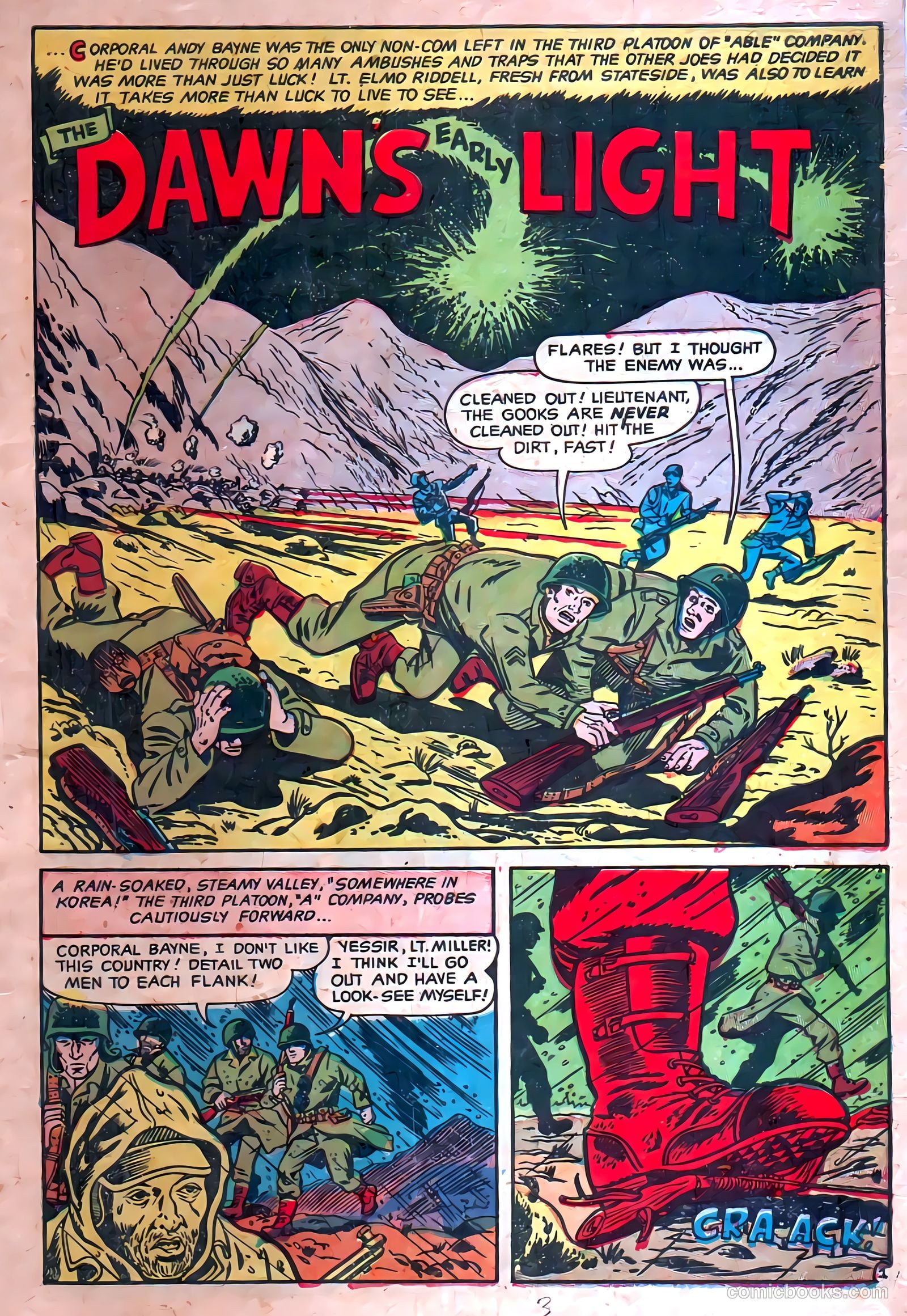 War Report #1 (1952) — page 3 of 36