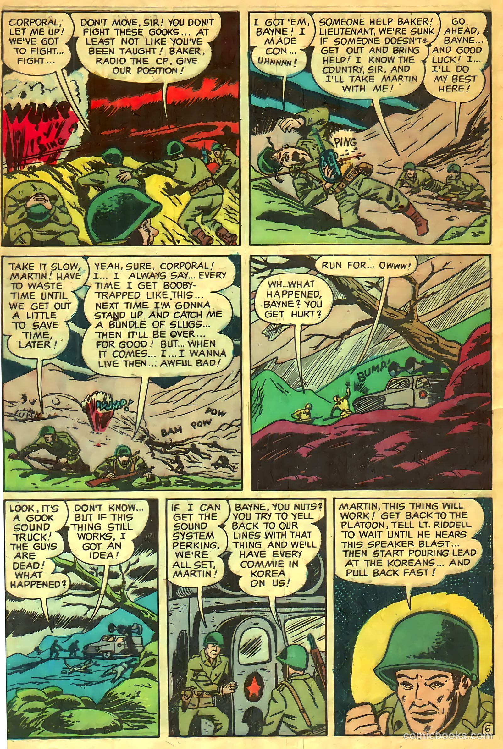 War Report #1 (1952) — page 8 of 36