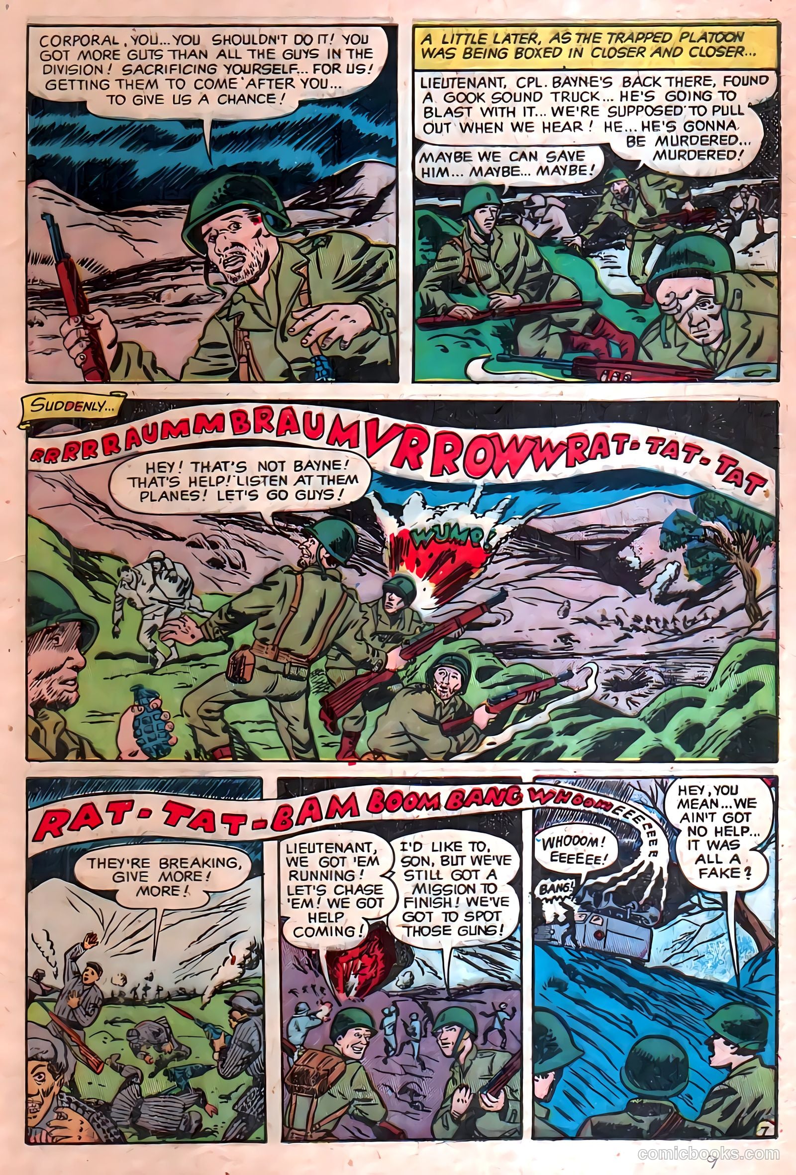 War Report #1 (1952) — page 9 of 36