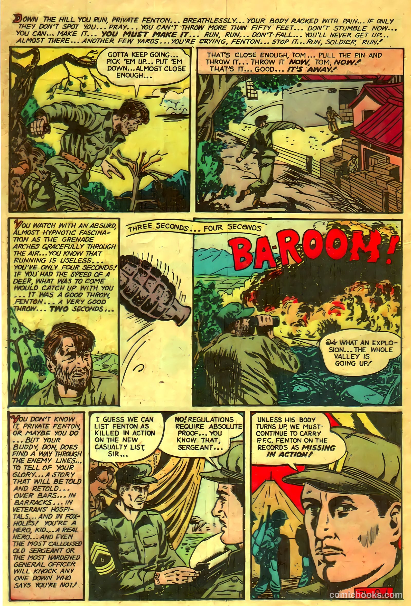 War Report #1 (1952) — page 16 of 36